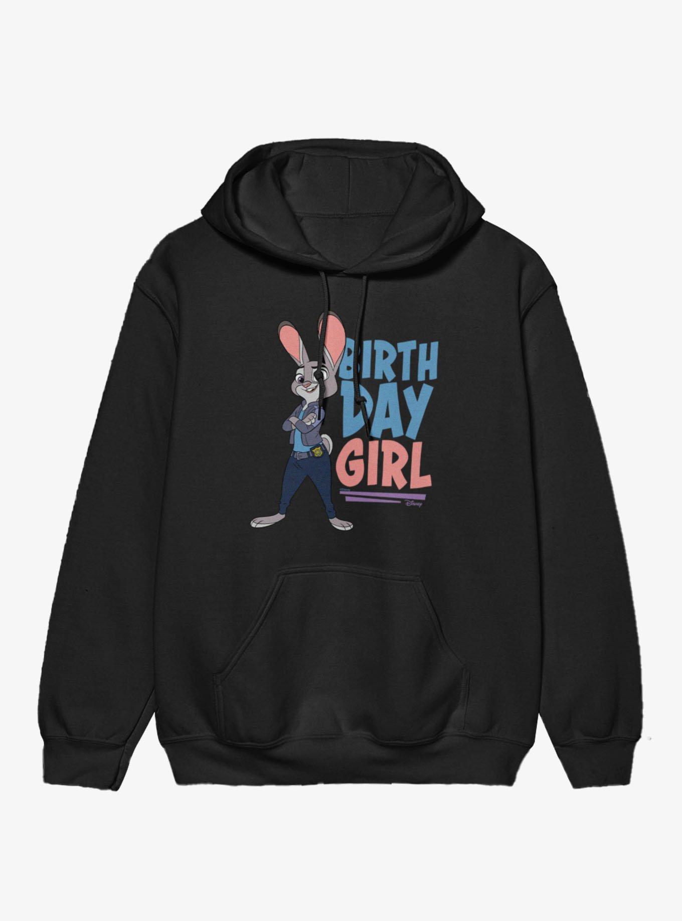 Disney Pixar Zootopia 2 Officer Hopps Birthday Girl Hoodie, , hi-res