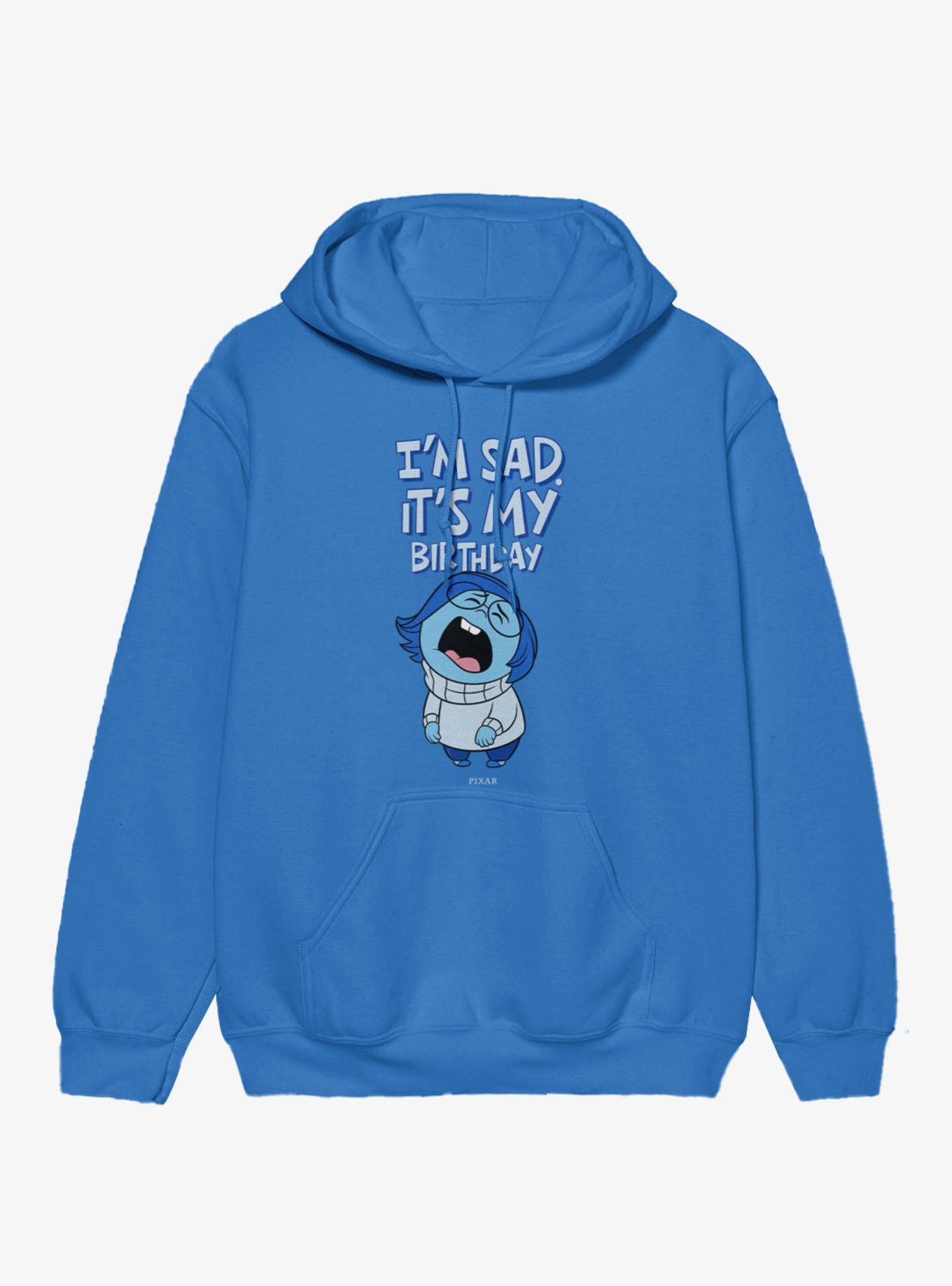 Disney Pixar Inside Out 2 I'm Sad. It?s My Birthday Hoodie, , hi-res
