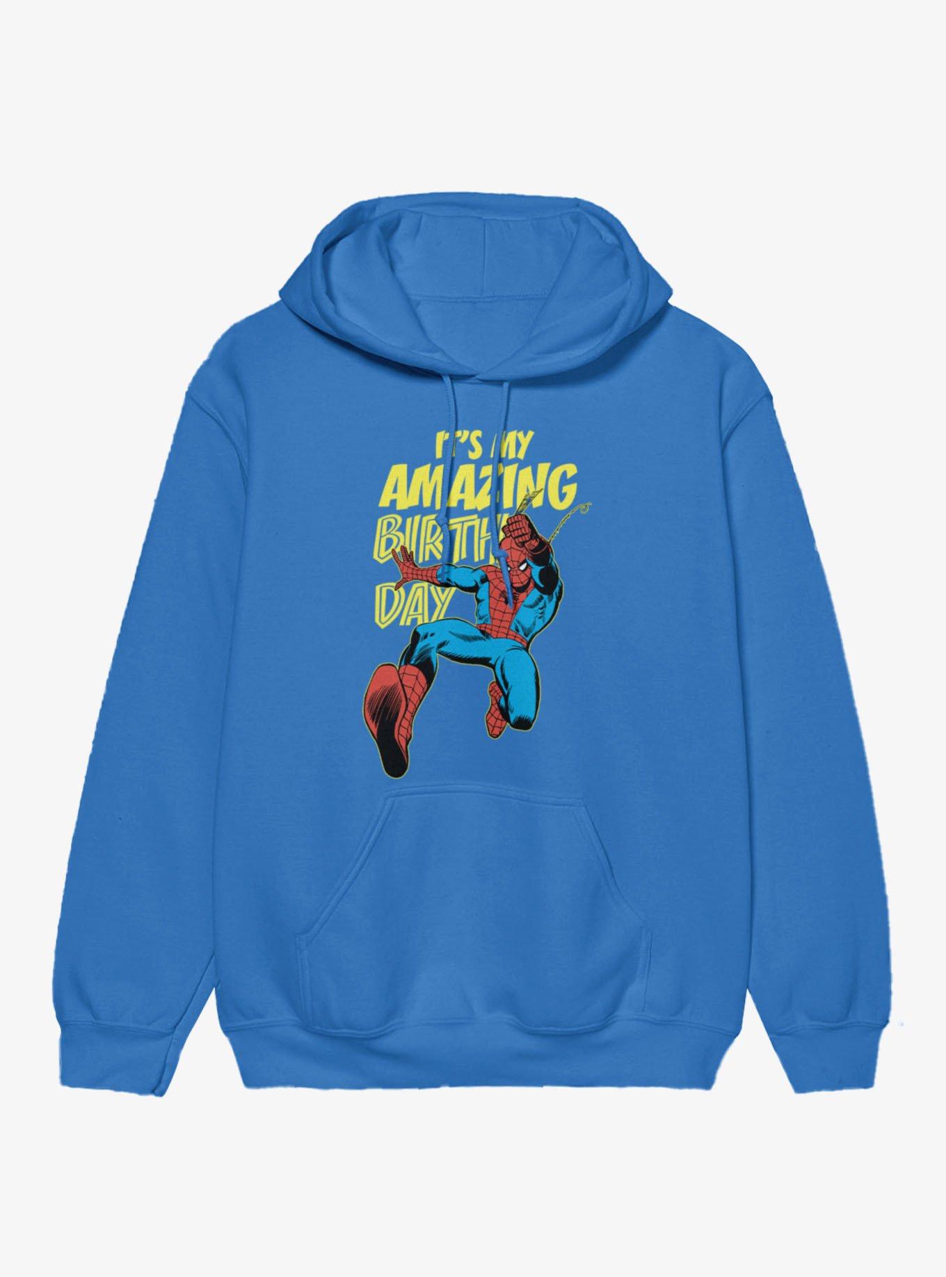 Marvel Spider-Man It?s My Amazing Birthday Hoodie