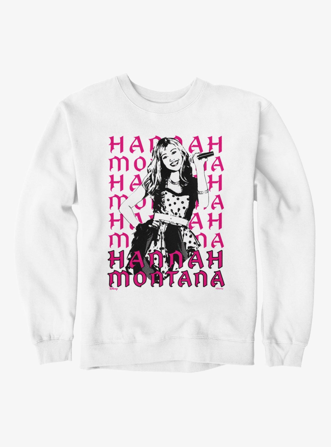 Disney Hannah Montana Silhouette Name Stack Sweatshirt, , hi-res