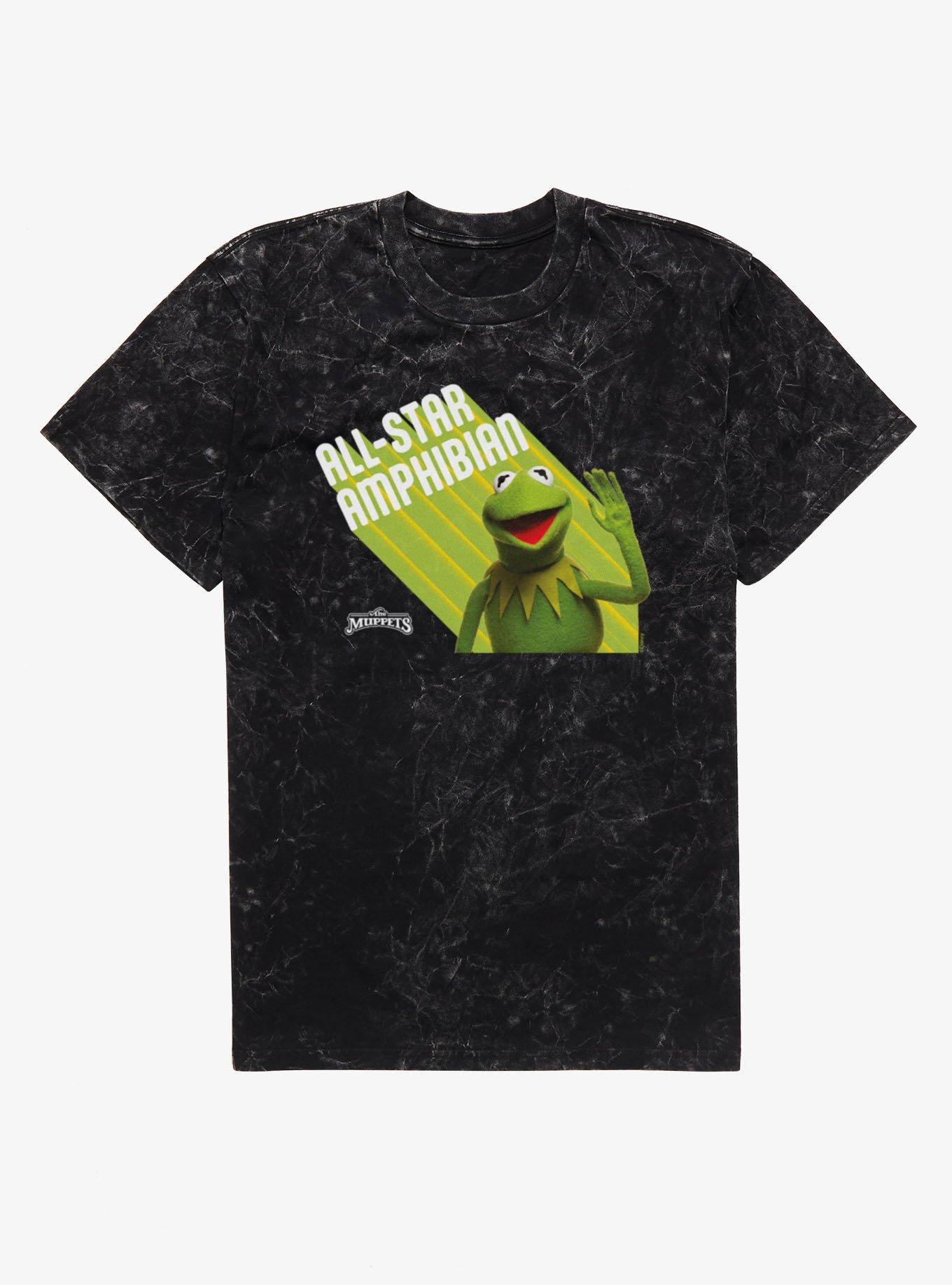 Disney The Muppets All-Star Amphibian Kermit Mineral Wash T-Shirt
