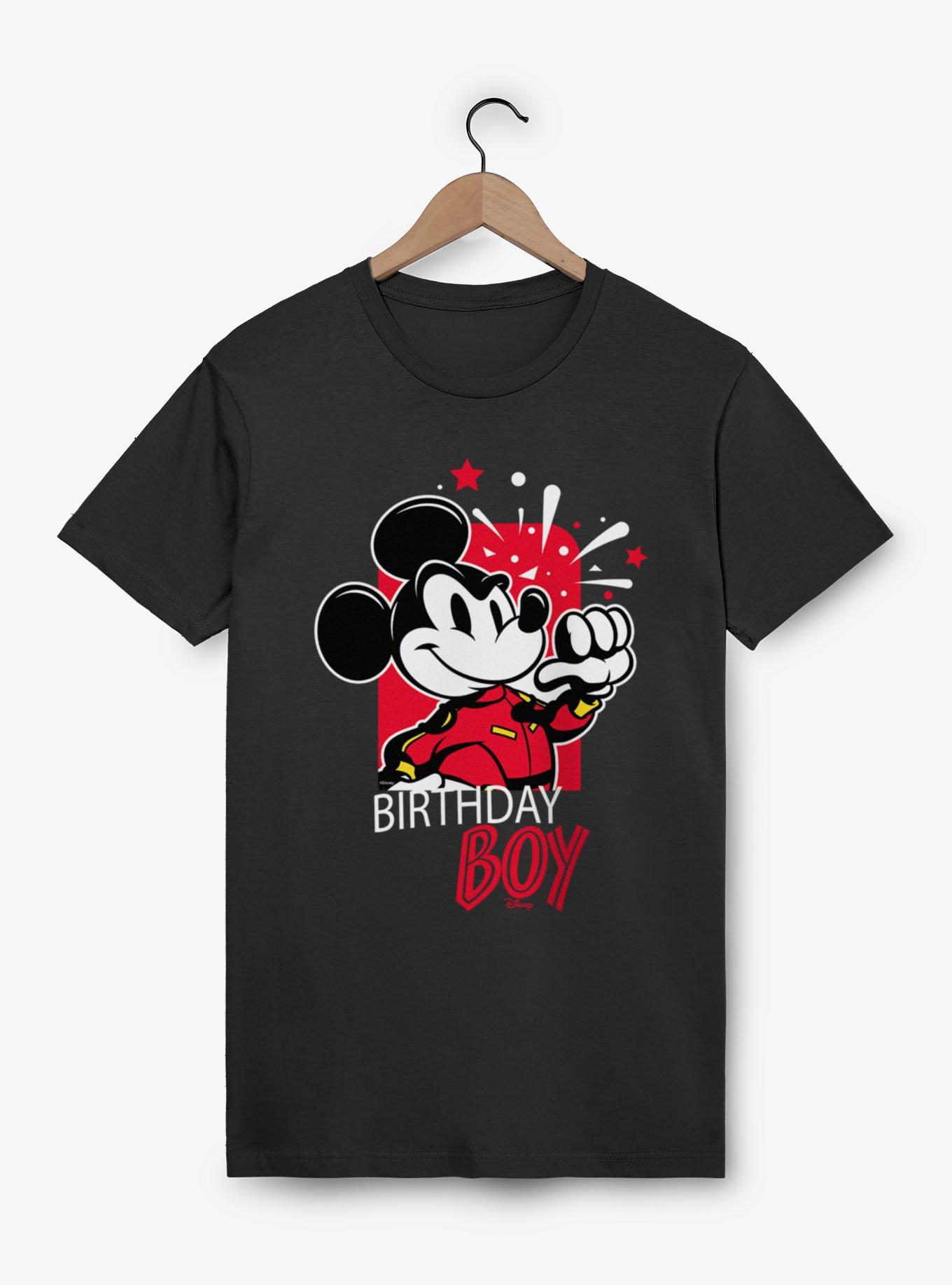 Disney Mickey Mouse Birthday Boy Racing T-Shirt, , hi-res