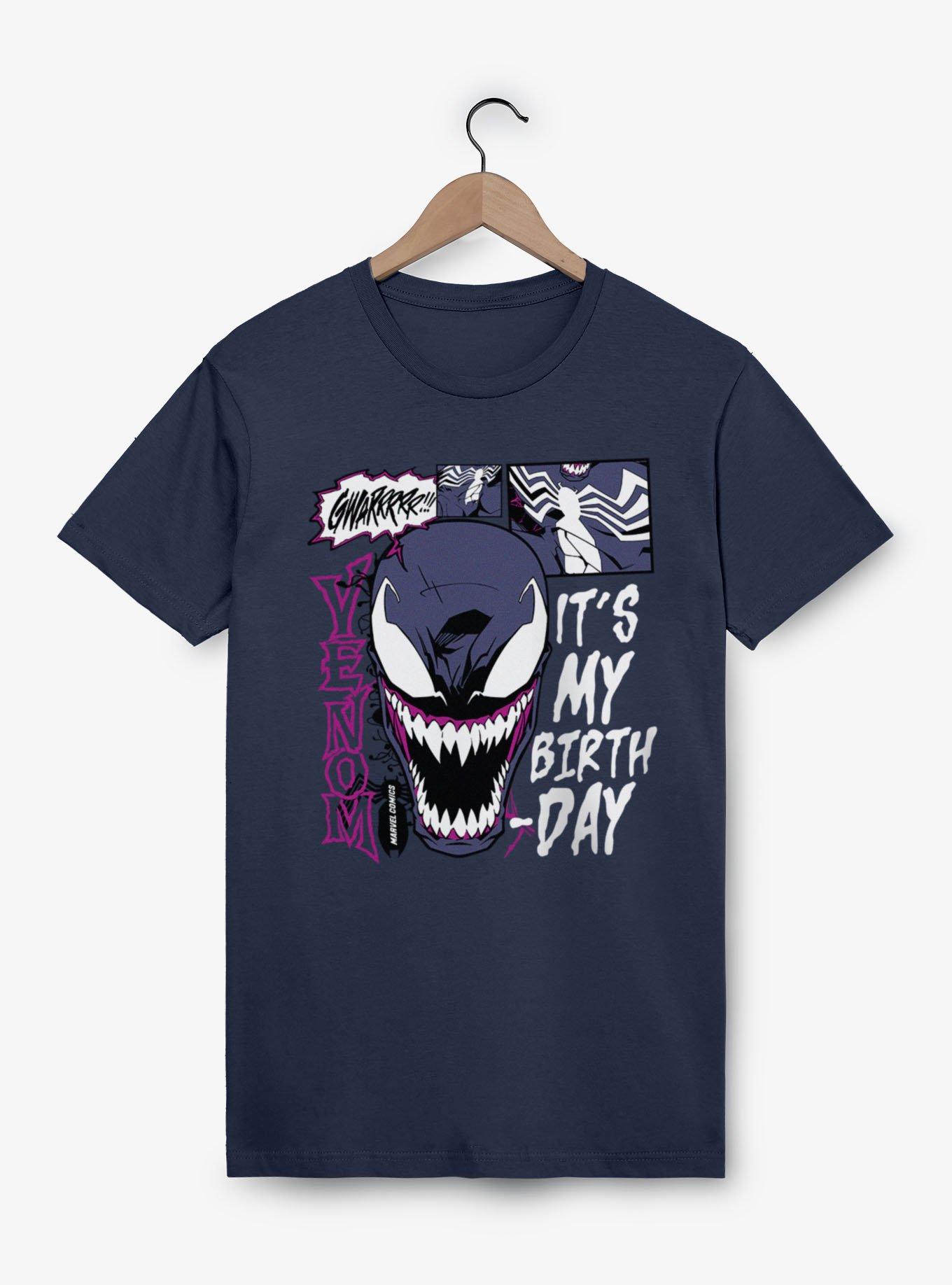 Marvel Spider-Man Venom It's My Birthday T-Shirt, , hi-res