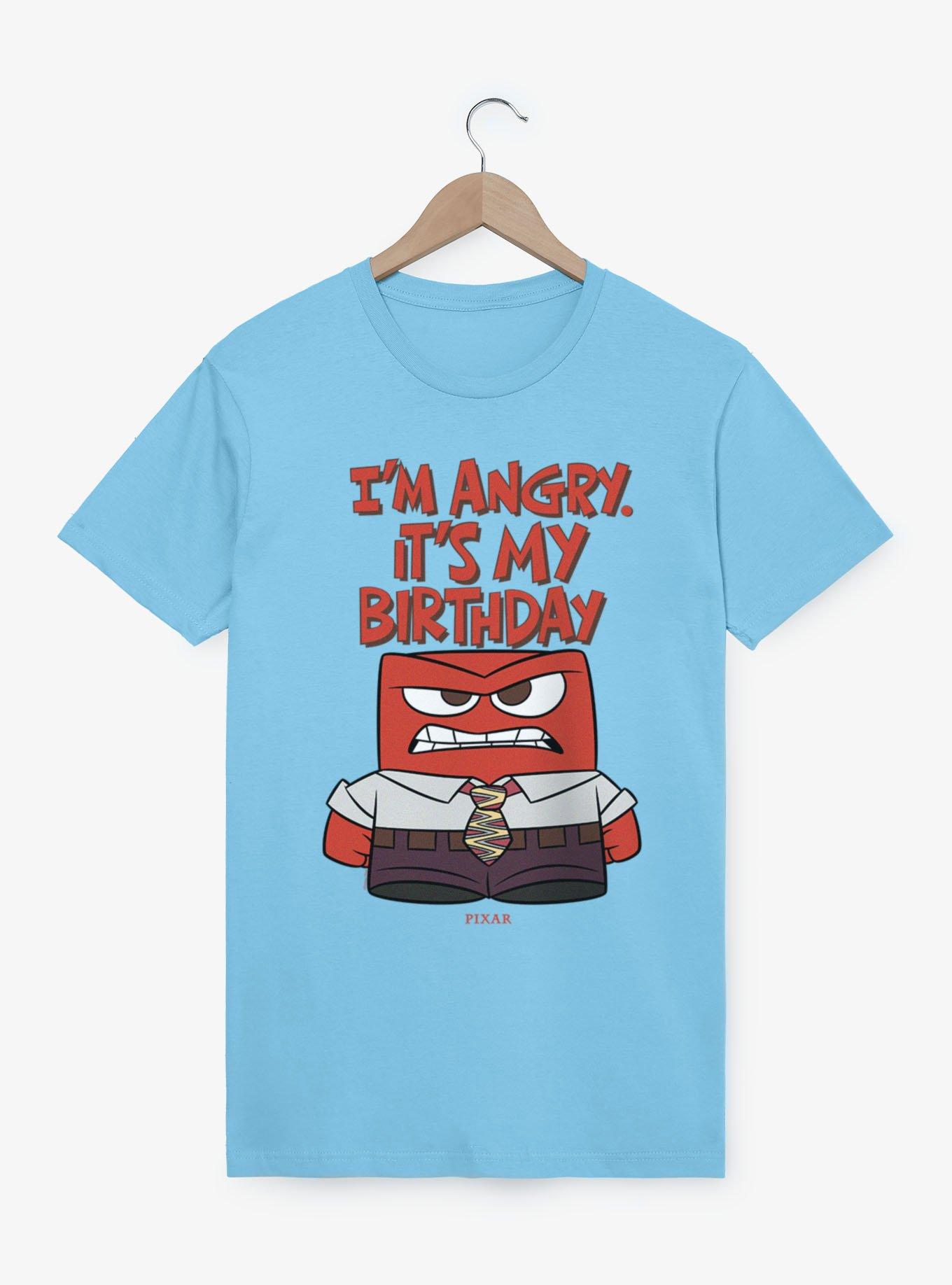 Disney Pixar Inside Out I'm Angry It's My Birthday T-Shirt, , hi-res
