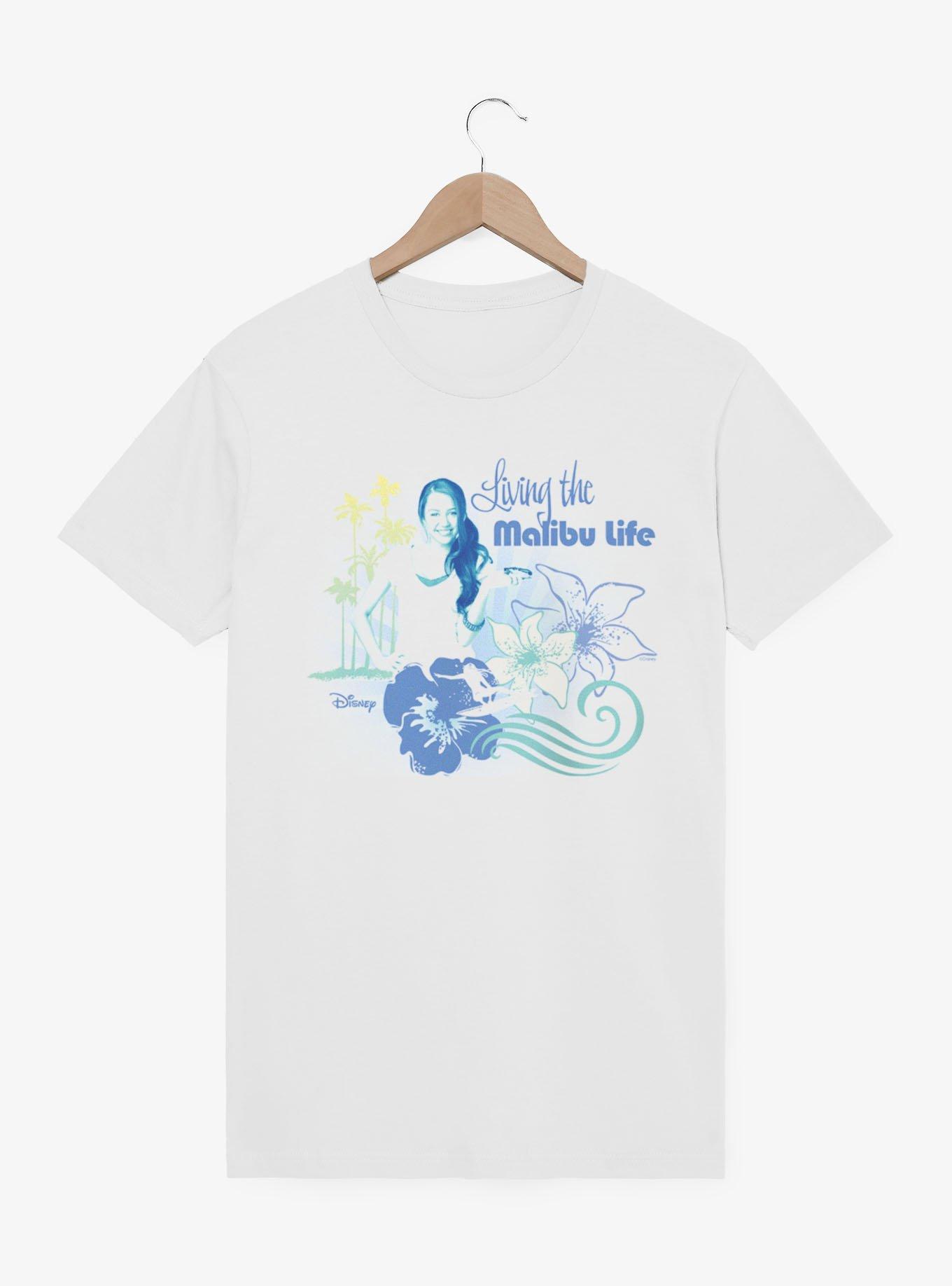 Disney Hannah Montana Living The Malibu Life T-Shirt, WHITE, hi-res view 1