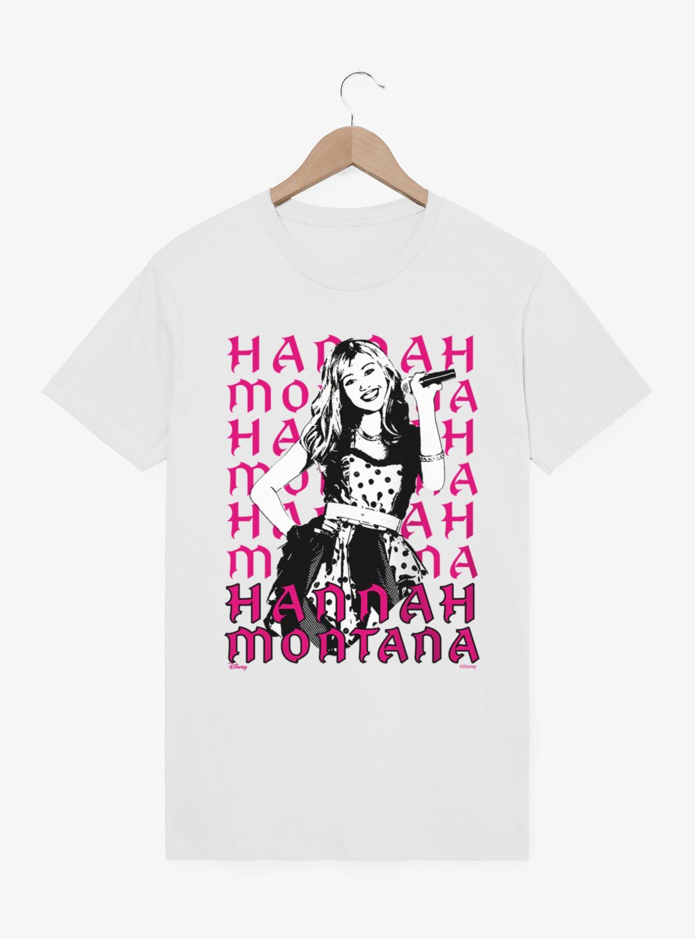 Disney Hannah Montana Silhouette Name Stack T-Shirt