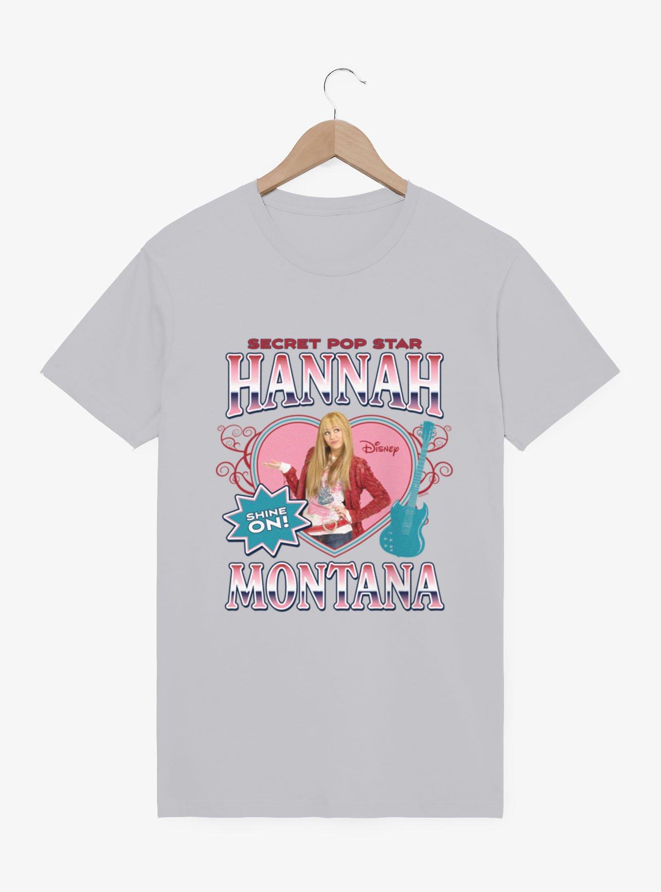 Disney Hannah Montana Secret Pop Heart Guitar T-Shirt