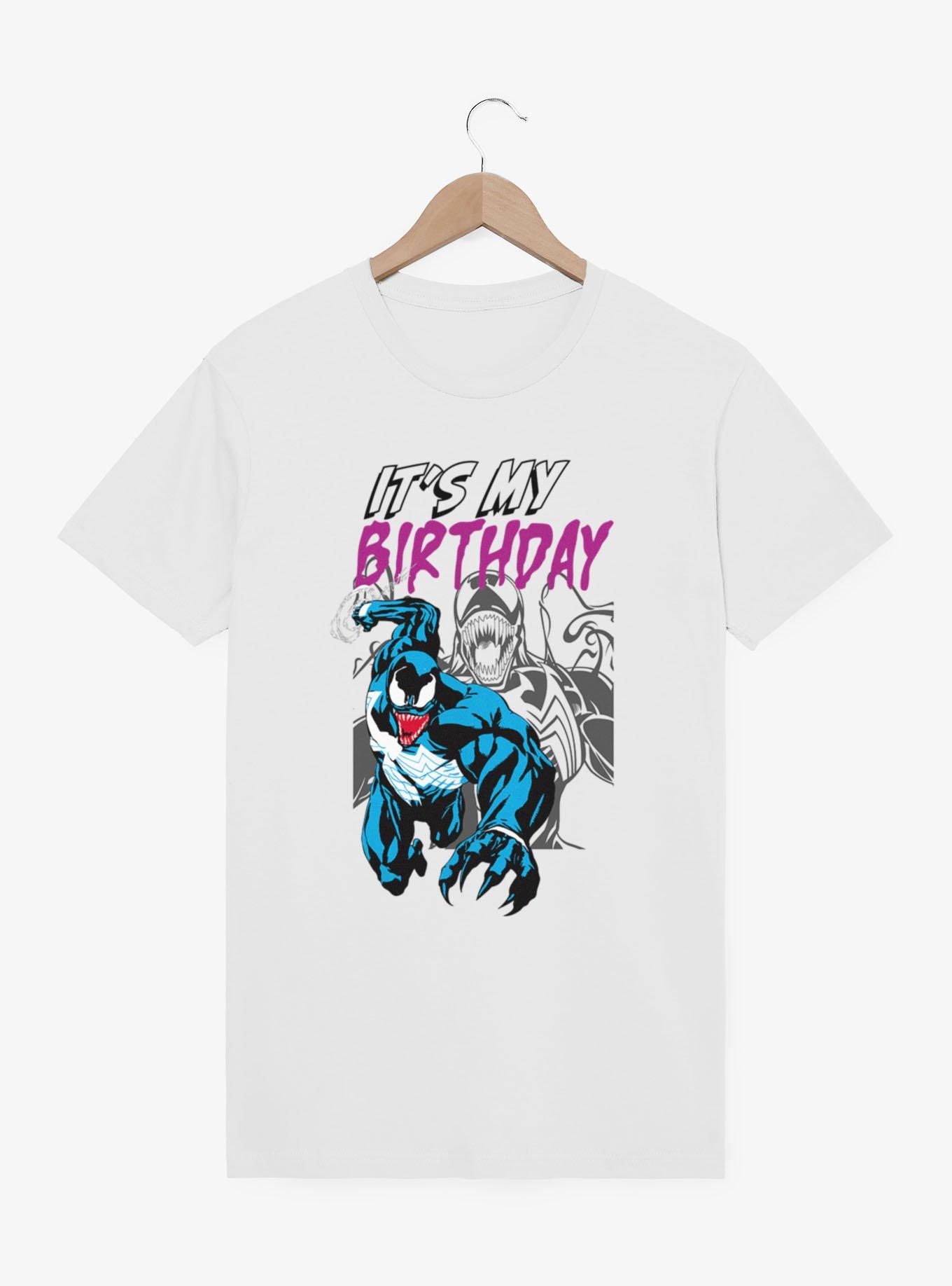 Marvel Comics Retro Venom Its My Birthday T-Shirt, , hi-res