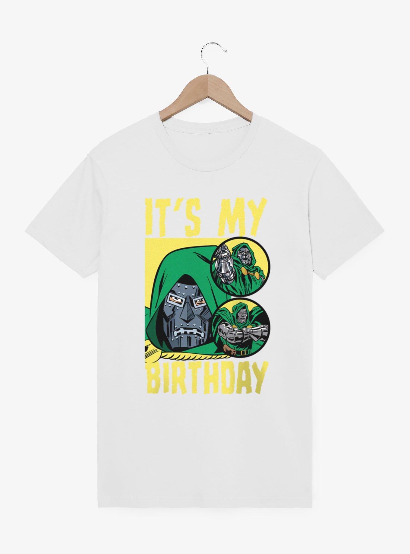 Marvel Comics Retro My Birthday No Smiles Doom T-Shirt, , hi-res
