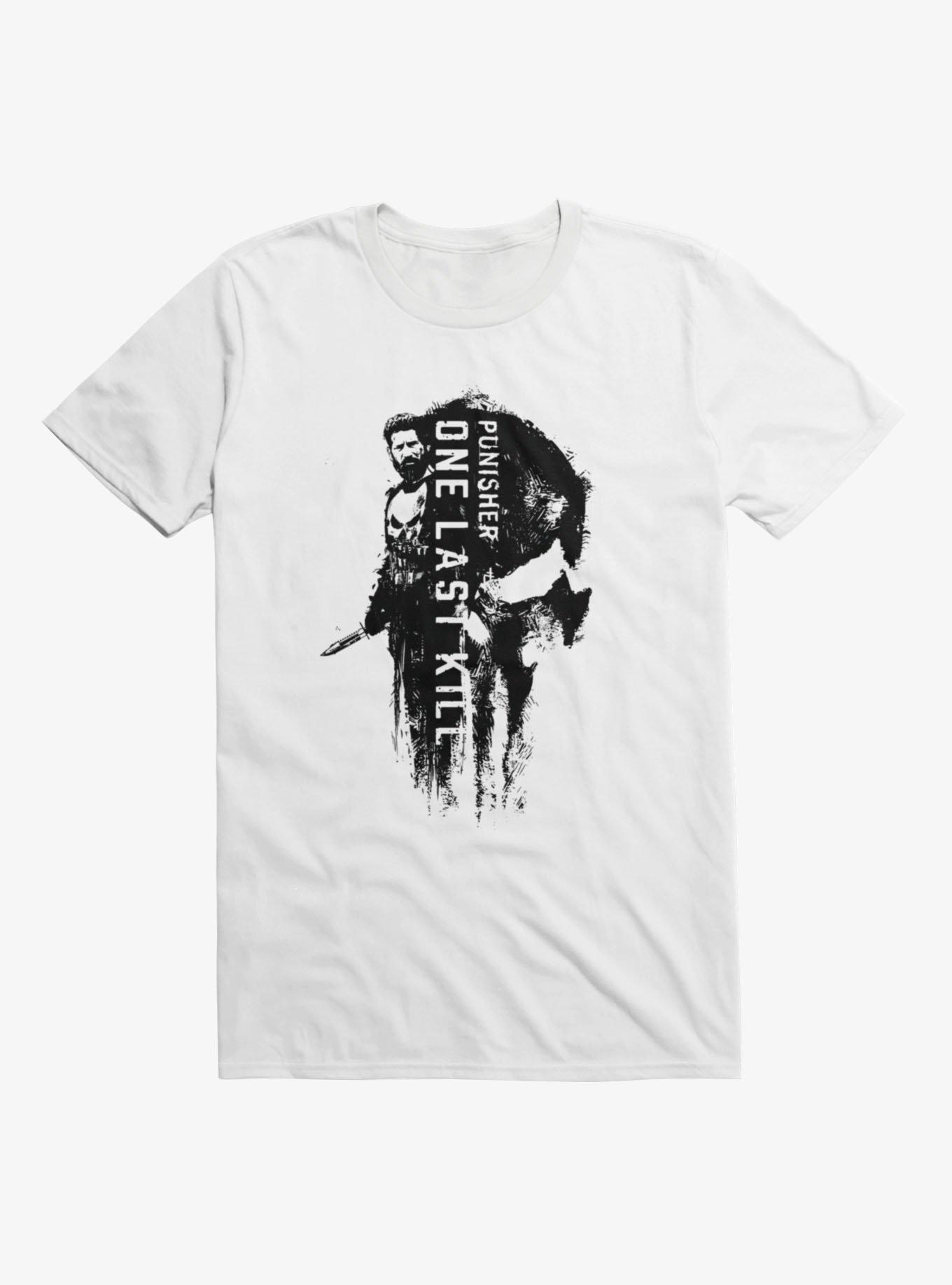 Marvel Punisher: One Last Kill Skull Portrait T-Shirt, , hi-res