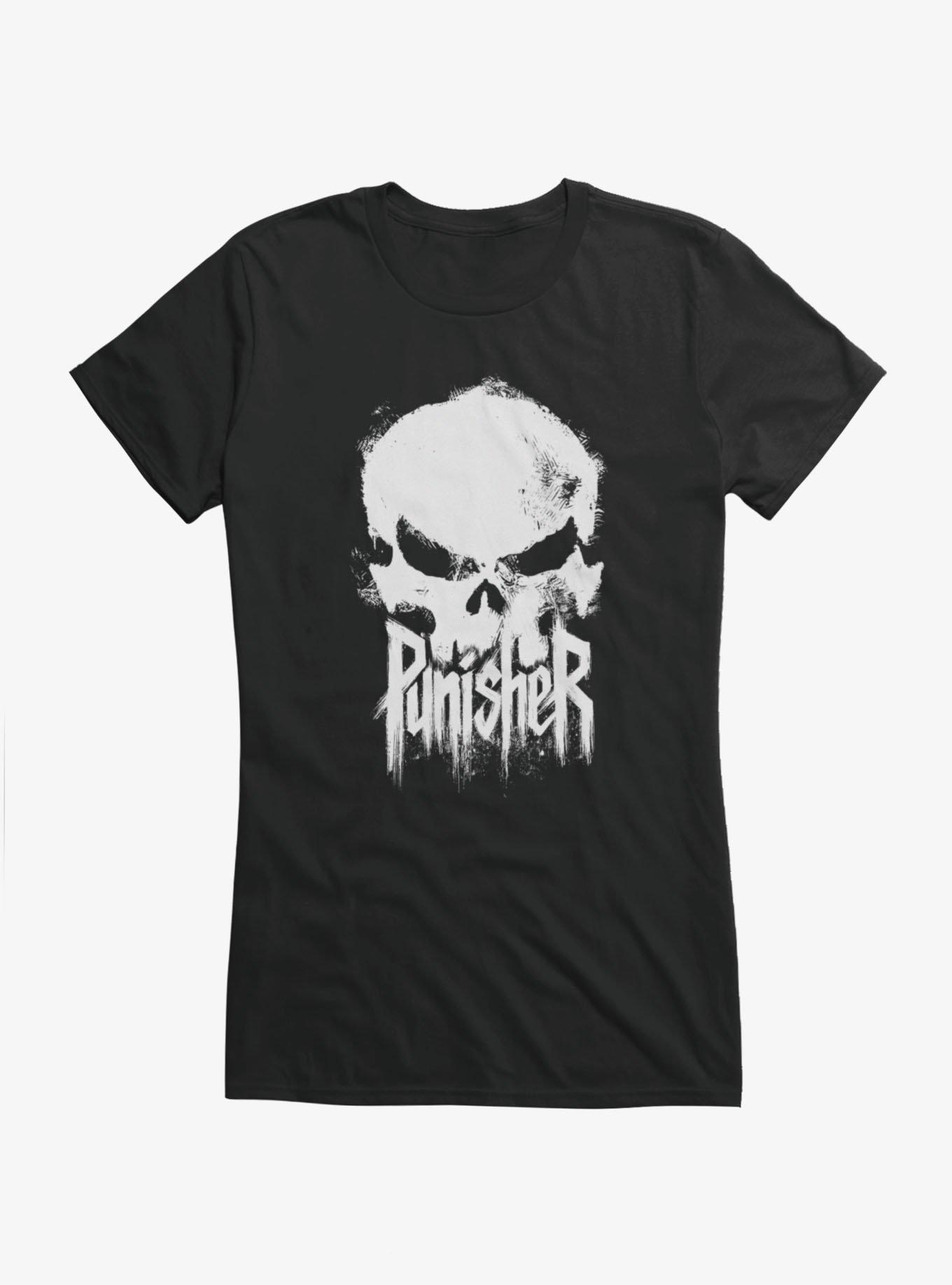 Marvel Punisher: One Last Kill Skull Girls T-Shirt, , hi-res