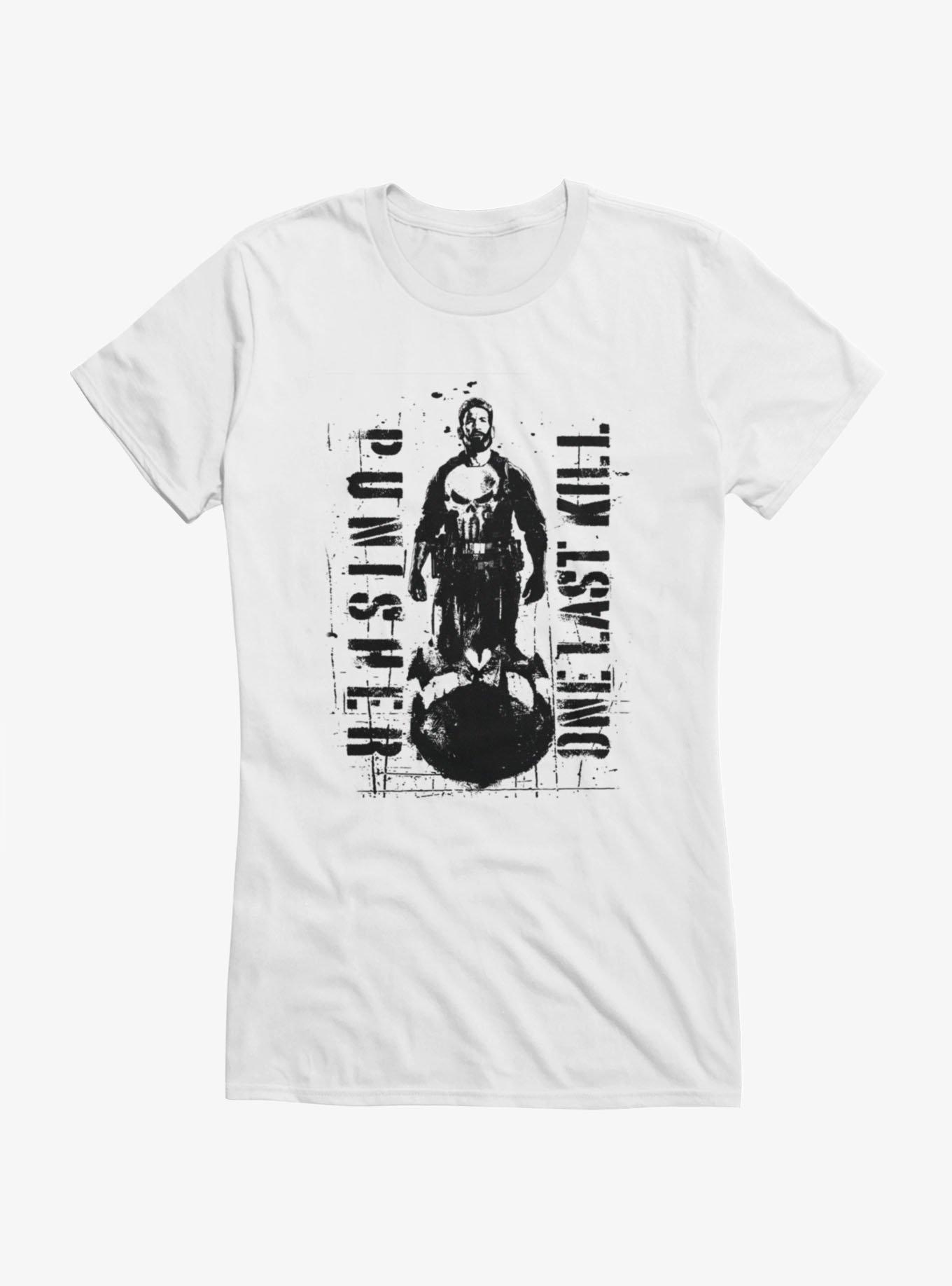 Marvel Punisher: One Last Kill Frank Standing Tall Girls T-Shirt, , hi-res