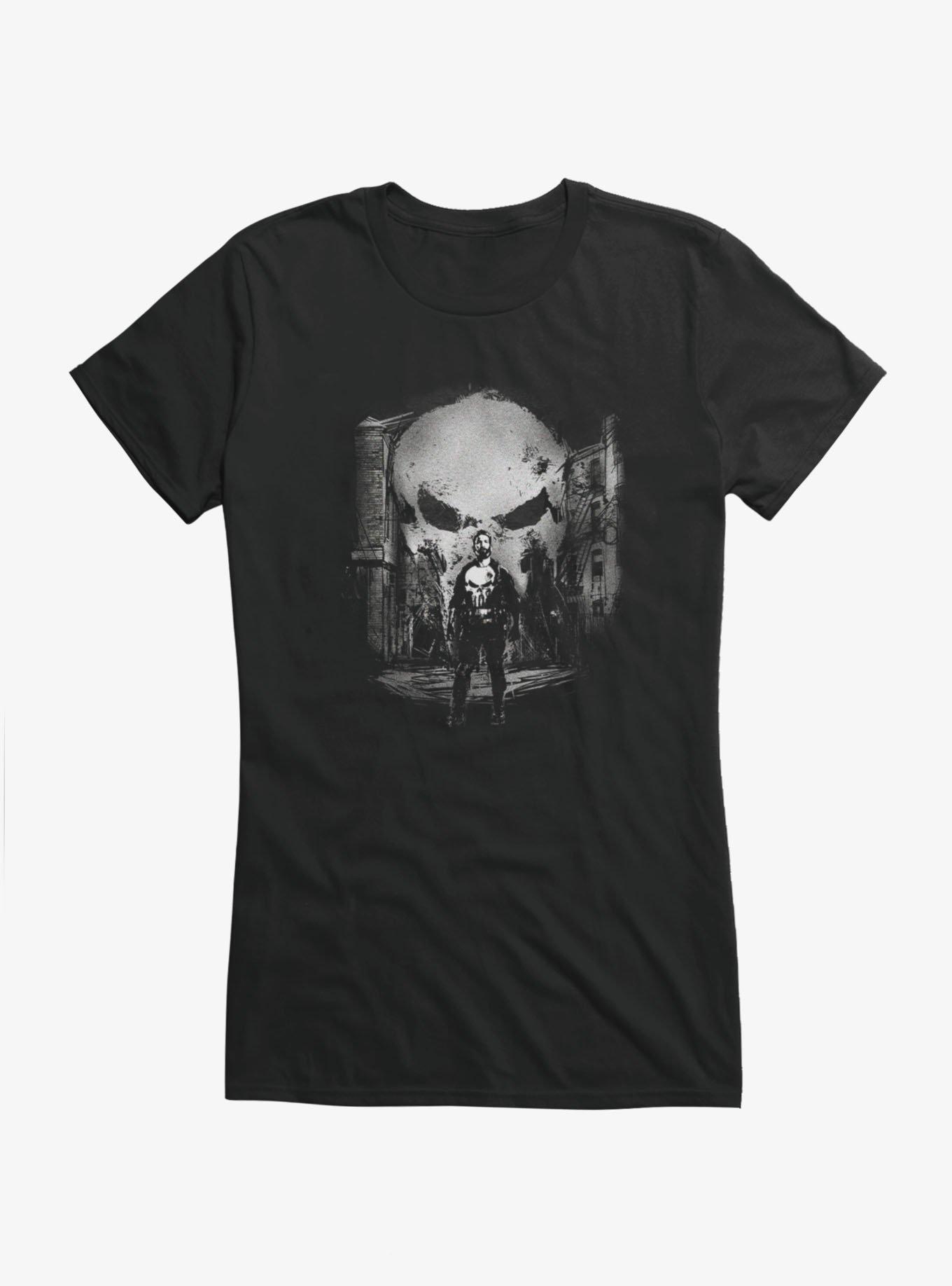 Marvel Punisher: One Last Kill City Of Skulls Girls T-Shirt, , hi-res
