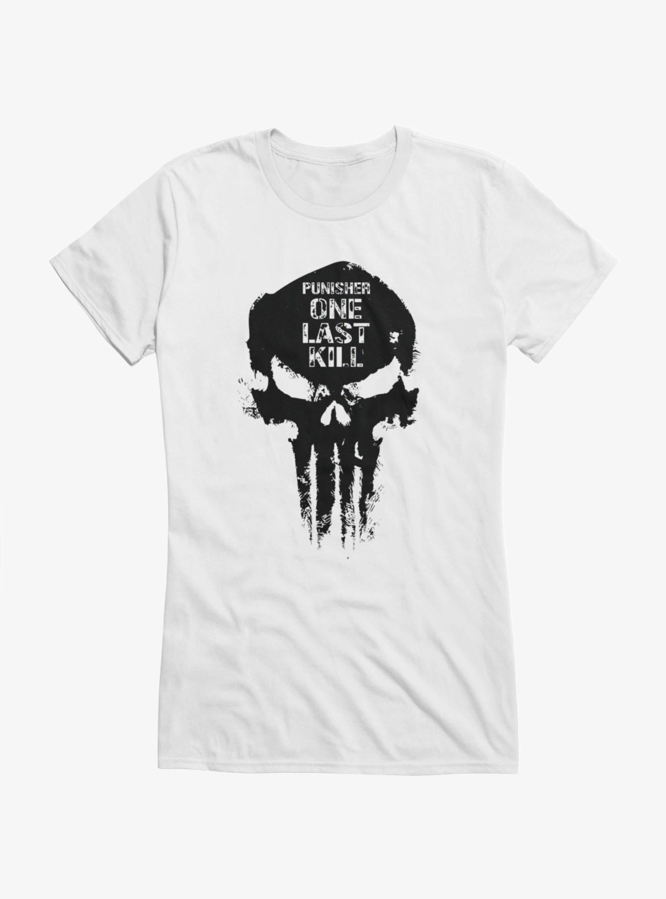 Marvel Punisher: One Last Kill Dark Skull Girls T-Shirt, , hi-res