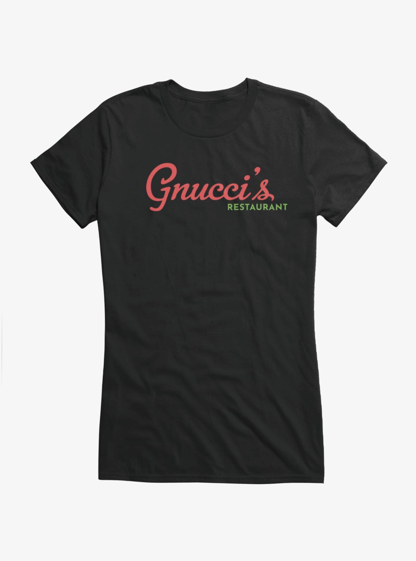 Marvel Punisher: One Last Kill Gnucci's Restaurant Logo Girls T-Shirt, , hi-res
