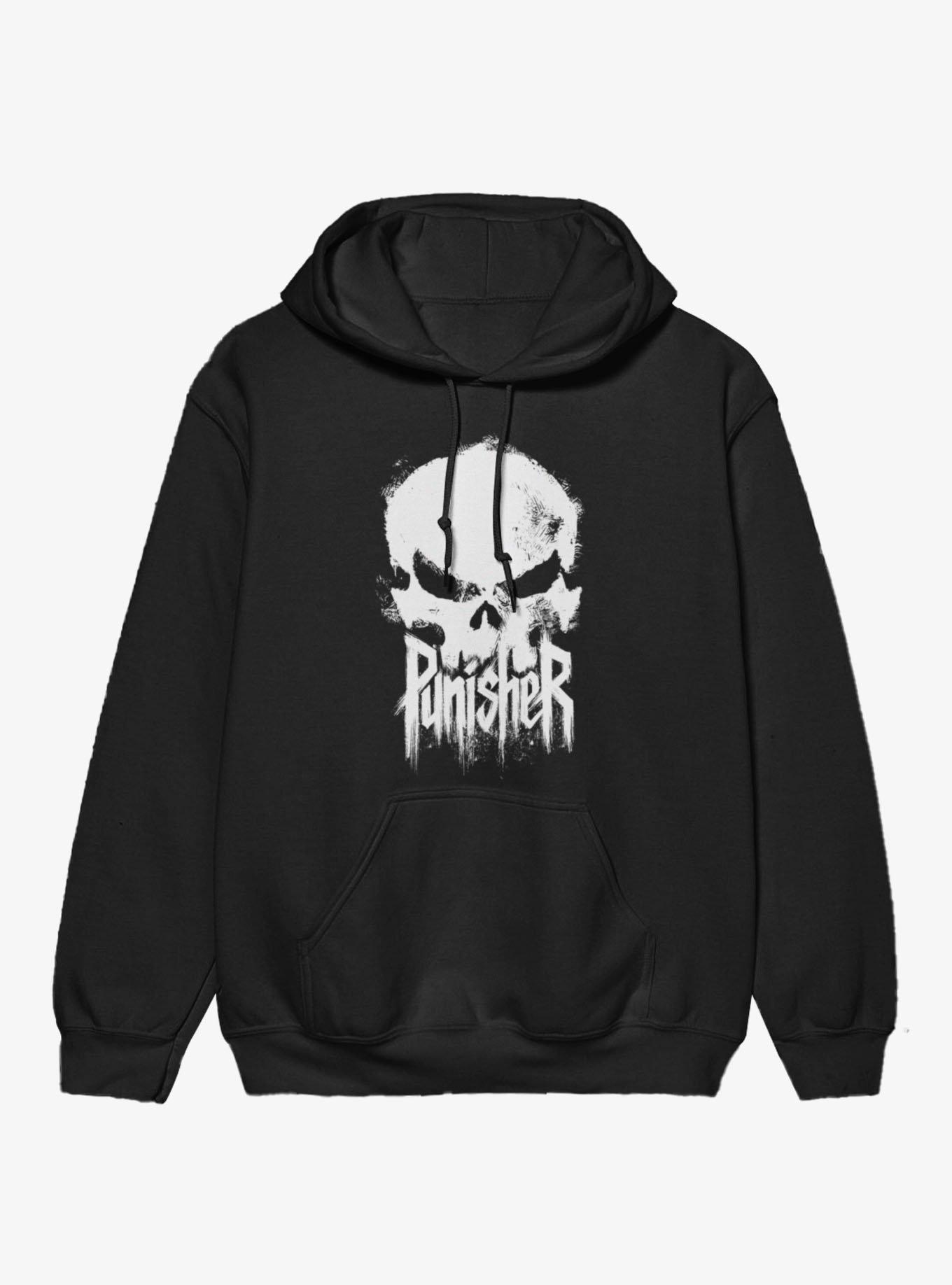 Marvel Punisher: One Last Kill Skull Hoodie, , hi-res