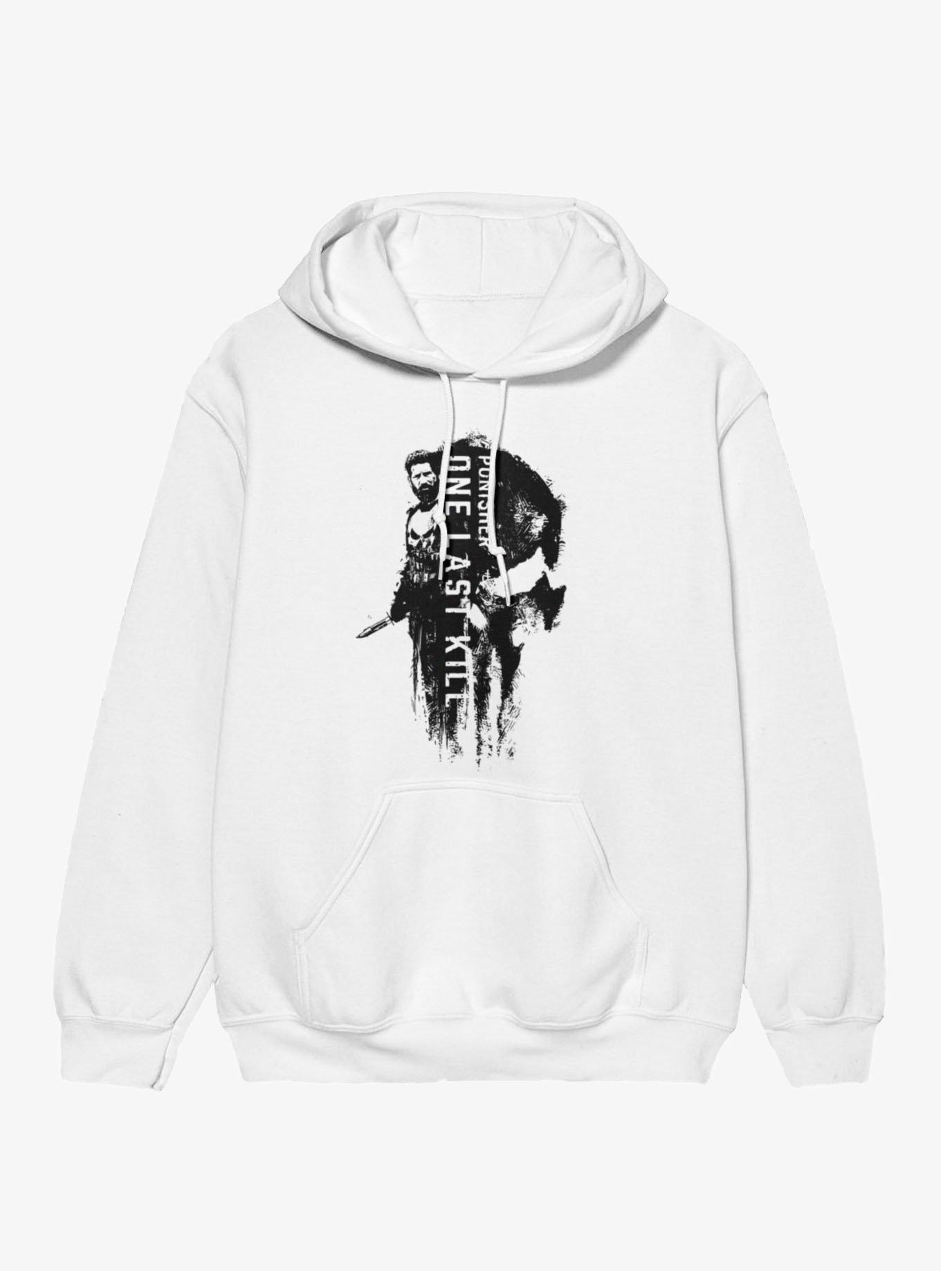 Marvel Punisher: One Last Kill Skull Portrait Hoodie, , hi-res