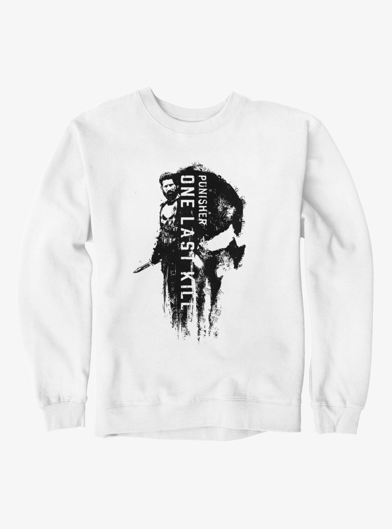Marvel Punisher: One Last Kill Skull Portrait Sweatshirt, , hi-res