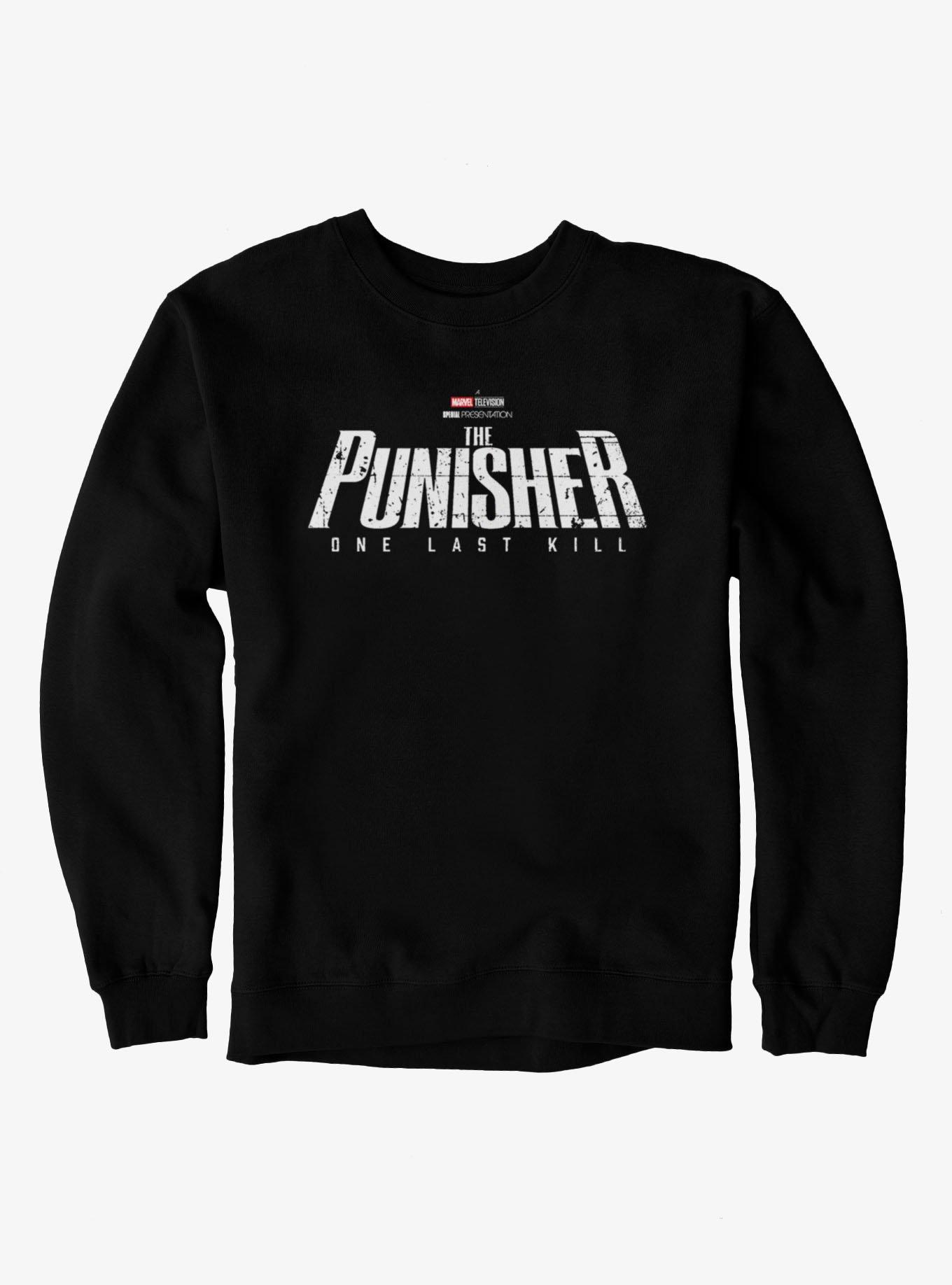 Marvel Punisher: One Last Kill Logo Sweatshirt, , hi-res