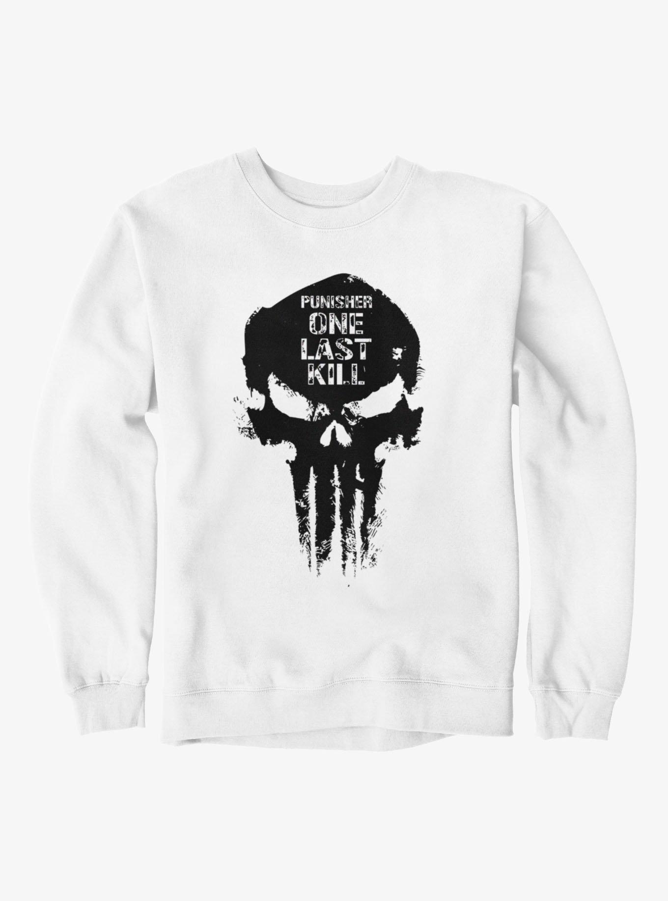 Marvel Punisher: One Last Kill Dark Skull Sweatshirt, , hi-res