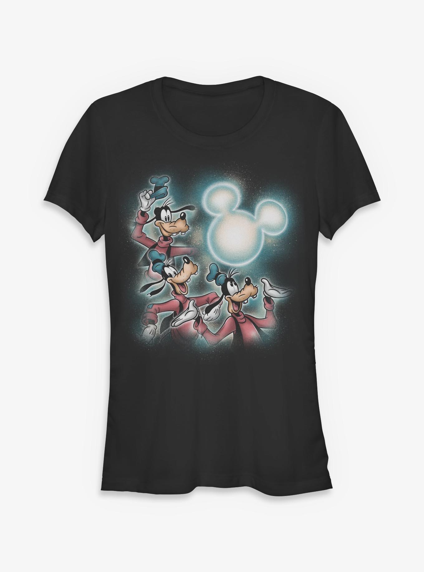 Disney Goofy Mickey Moon Girls T-Shirt Hot Topic Exclusive, , hi-res
