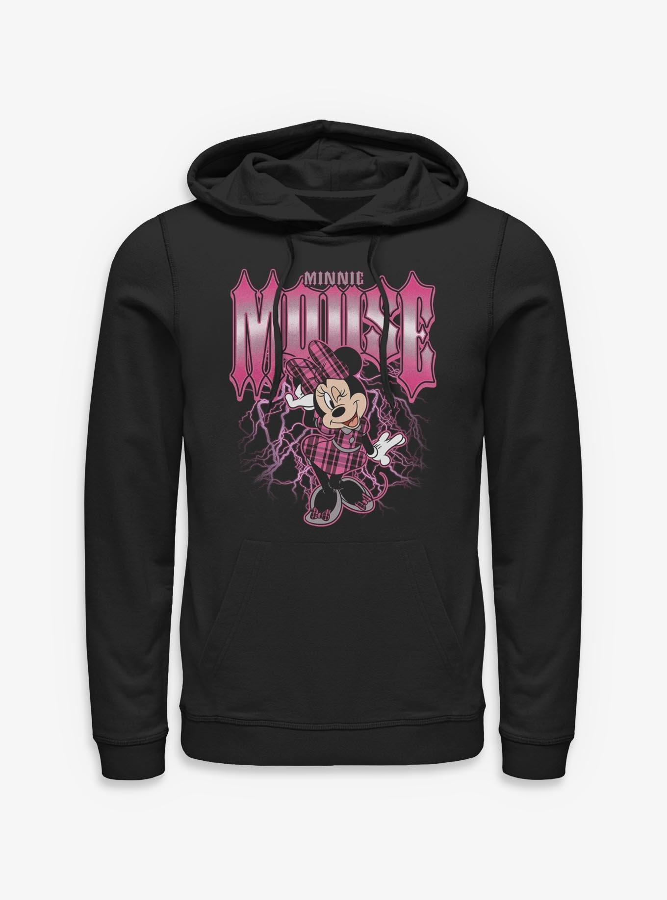 Disney Minnie Mouse Lightning Hoodie Hot Topic Exclusive