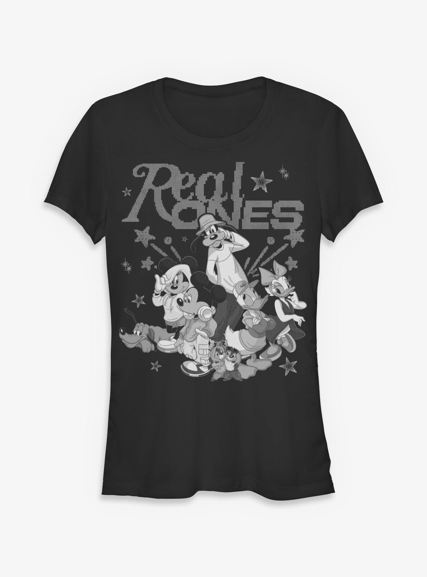 Disney Mickey Mouse Real Ones Girls T-Shirt Hot Topic Exclusive, , hi-res