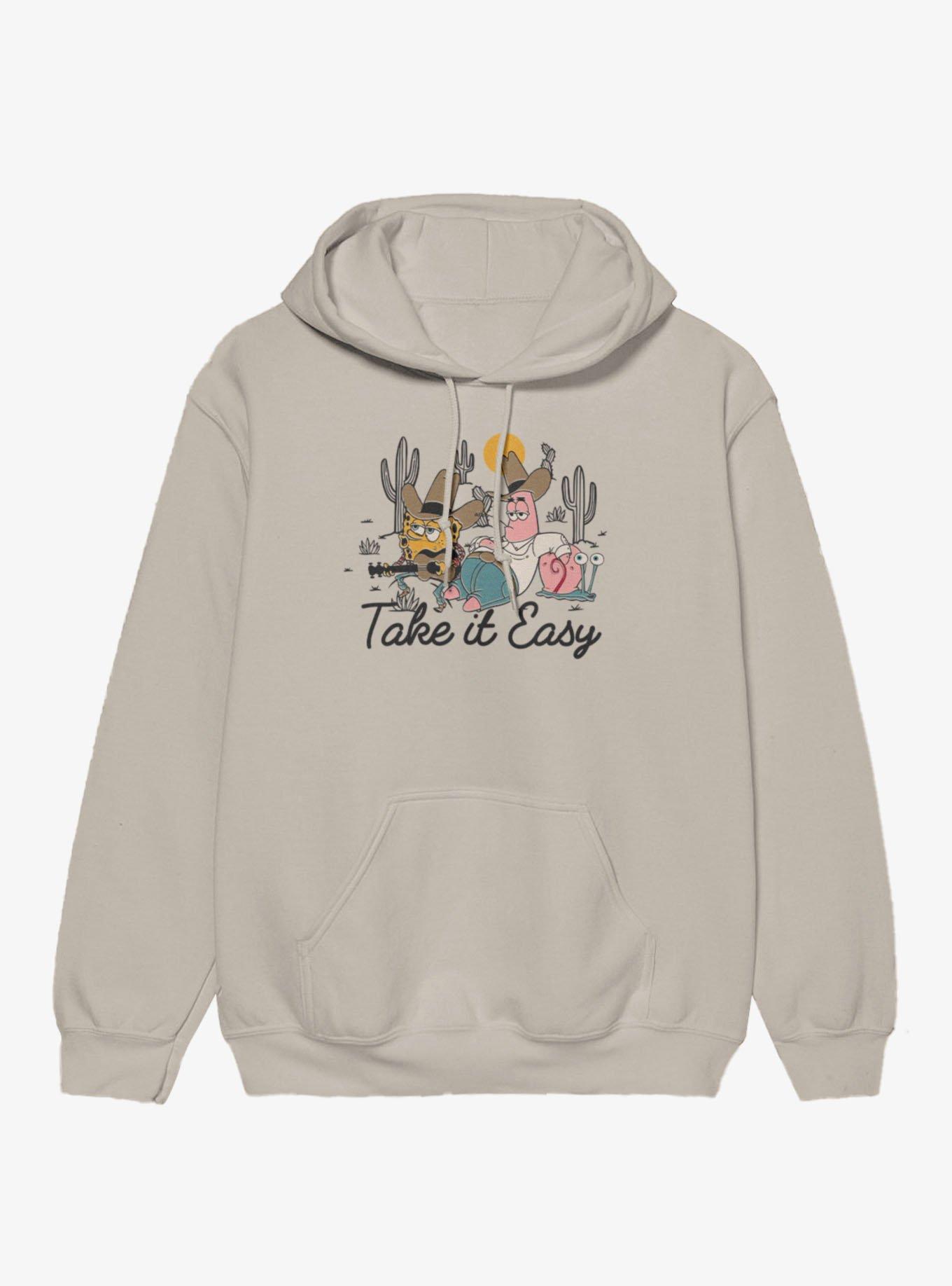 SpongeBob SquarePants Take It Easy Cowboy Tunes Group Shot Hoodie, , hi-res