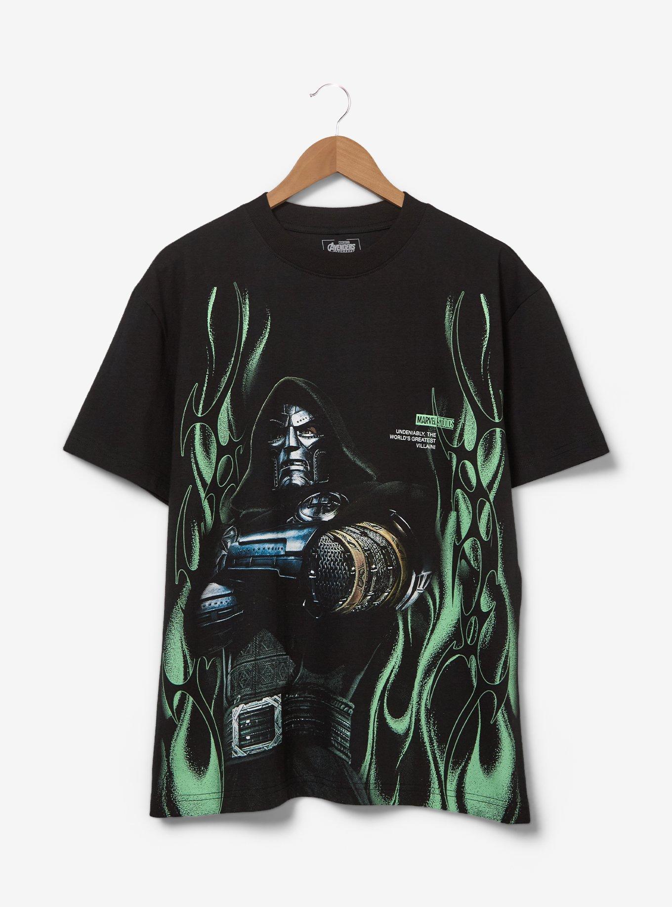 Marvel Doctor Doom Flame T-Shirt - BoxLunch Exclusive