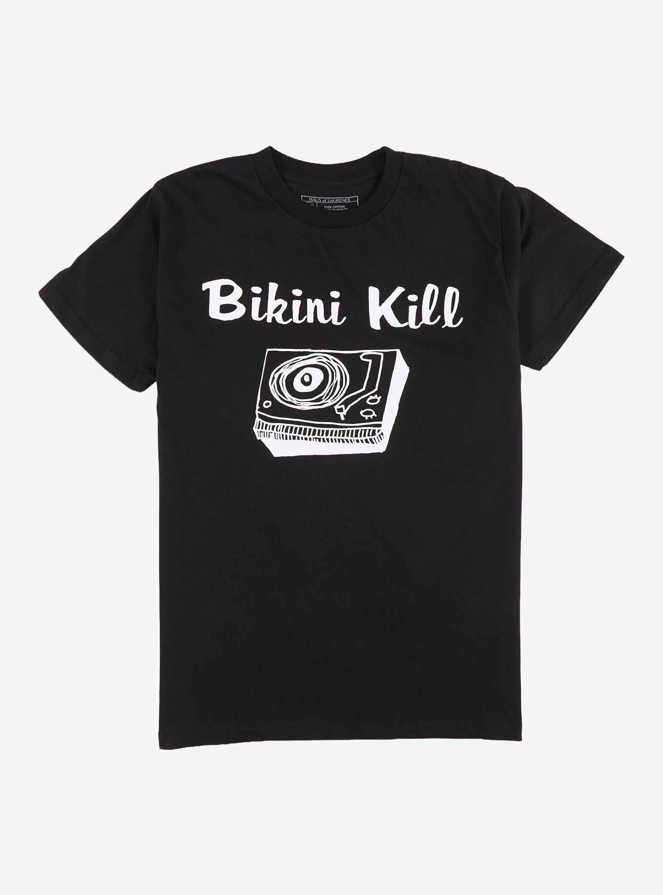 Bikini Kill Record Player T-Shirt