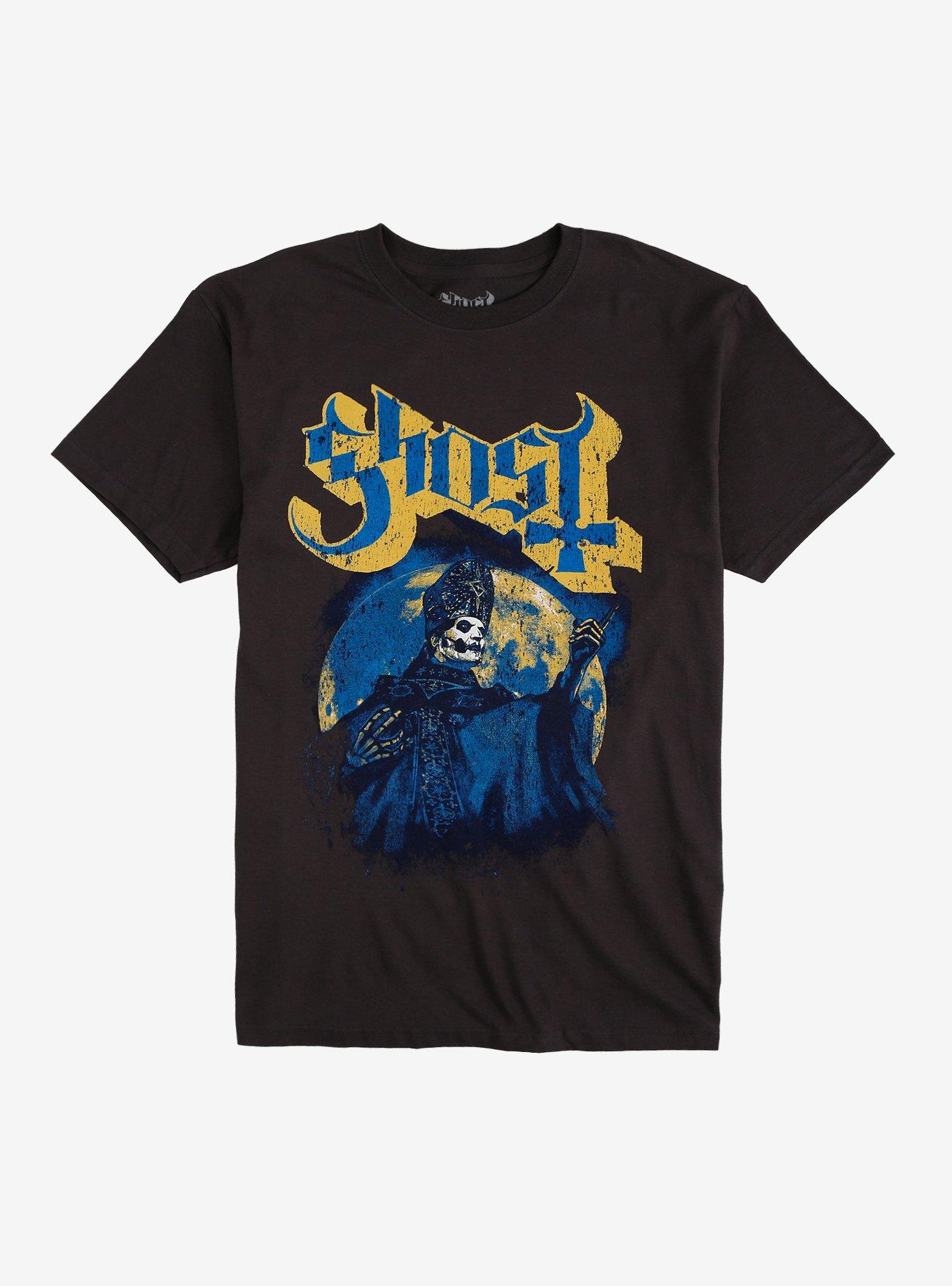 Ghost Papa Emeritus Moon T-Shirt
