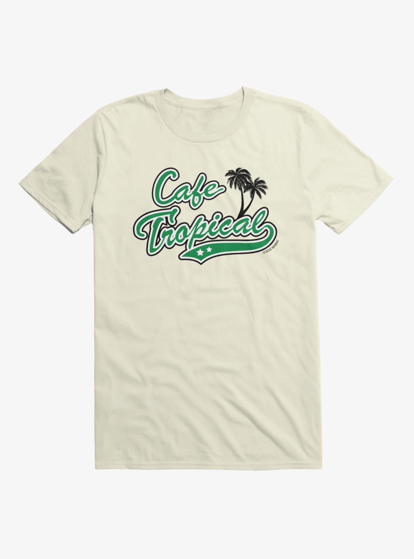 Schitt's Creek Caf? Tropical Green Stars Logo T-Shirt, , hi-res