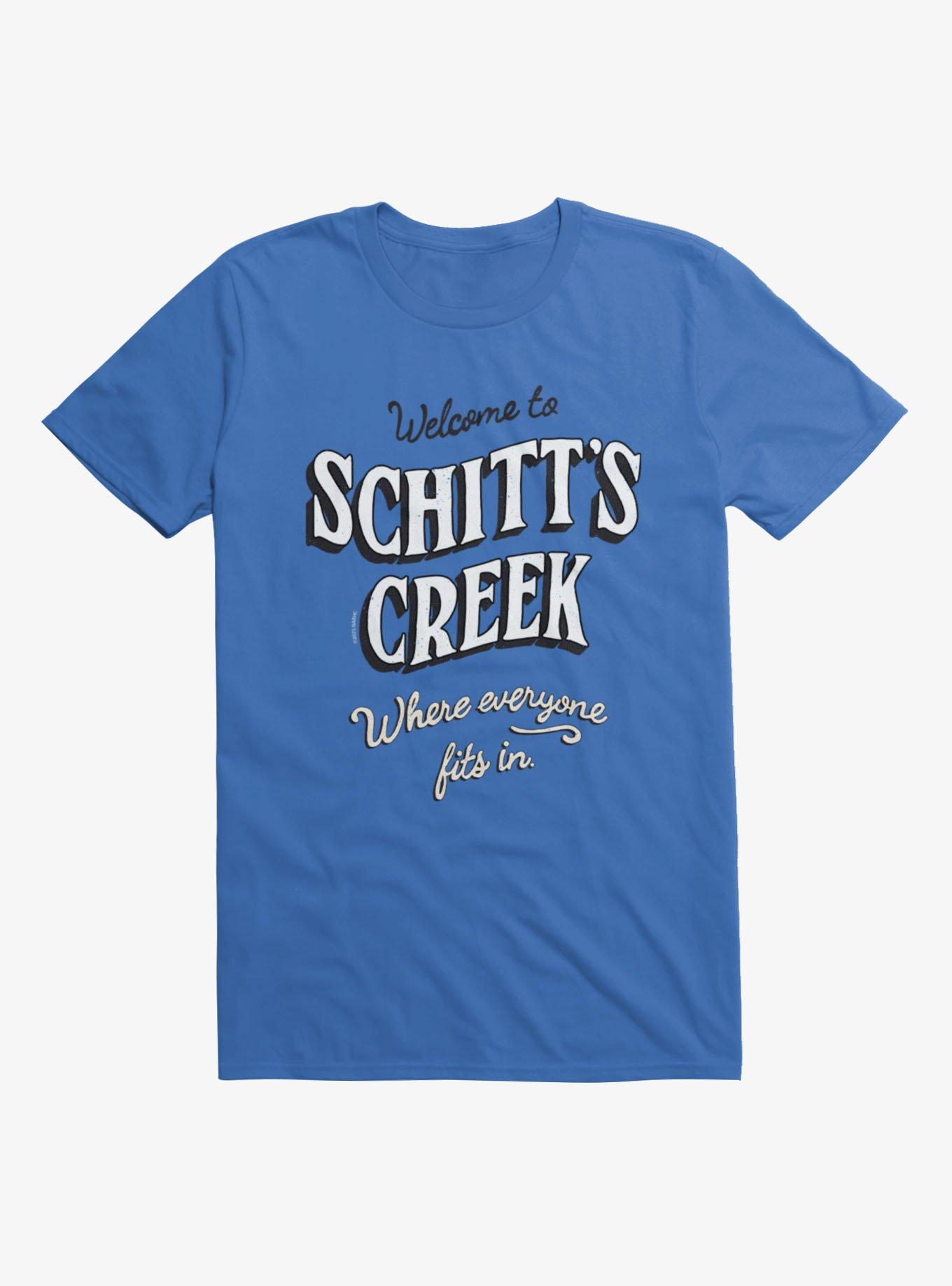 Schitt's Creek Where Everyone Fits In T-Shirt, , hi-res