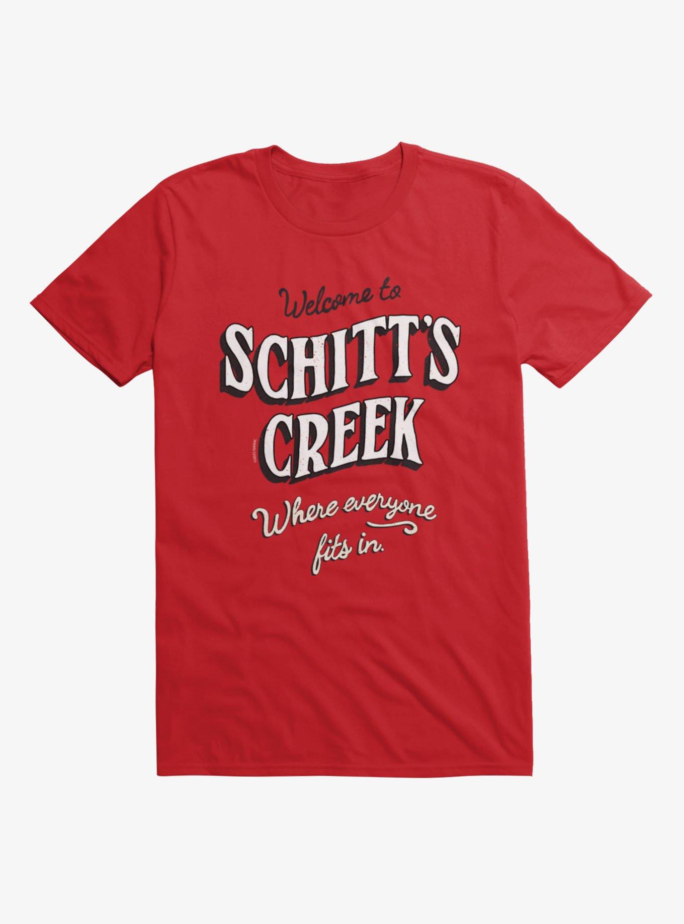 Schitt's Creek Where Everyone Fits In T-Shirt