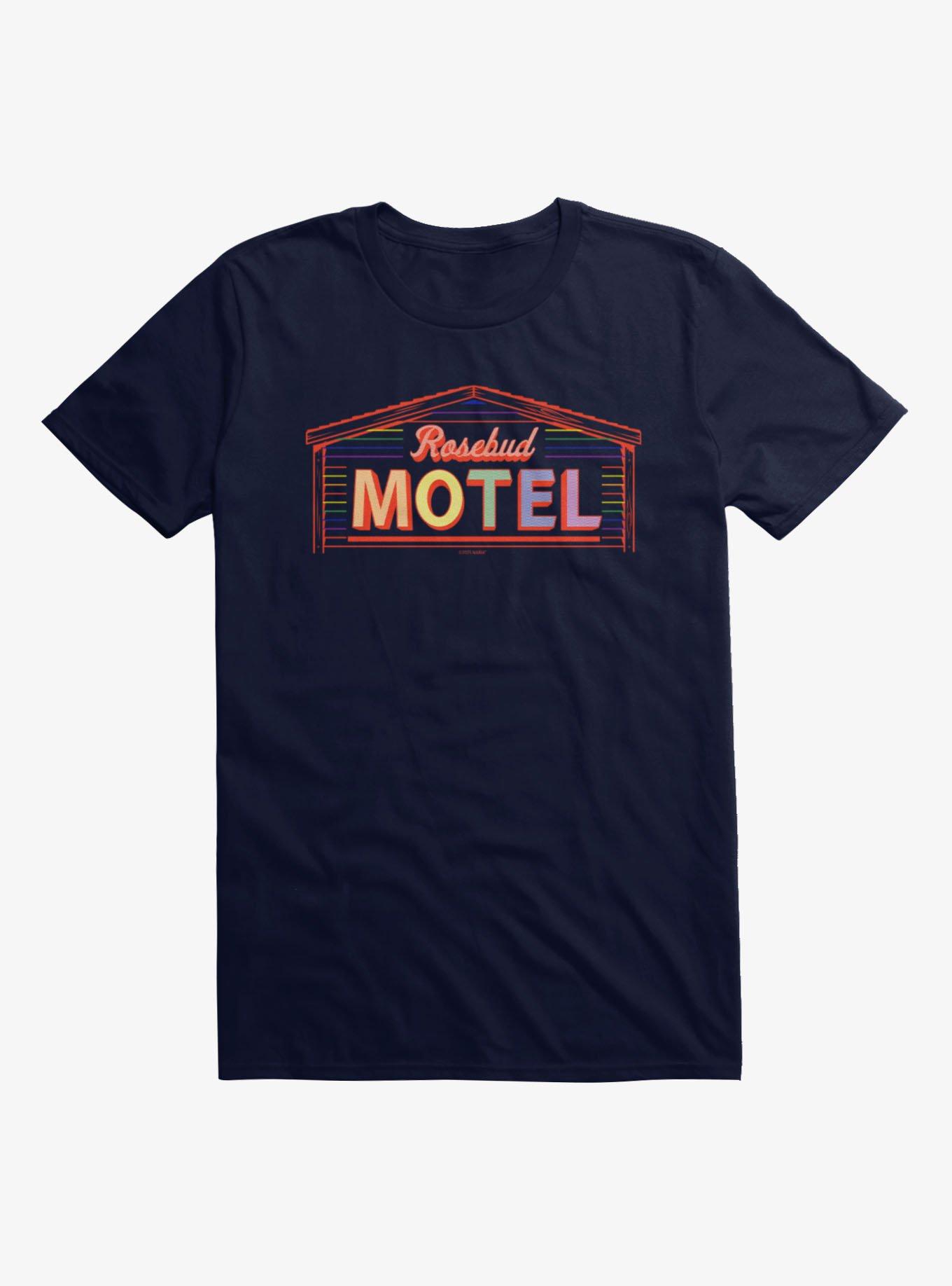 Schitt's Creek Rosebud Motel Rainbow Sign T-Shirt, , hi-res