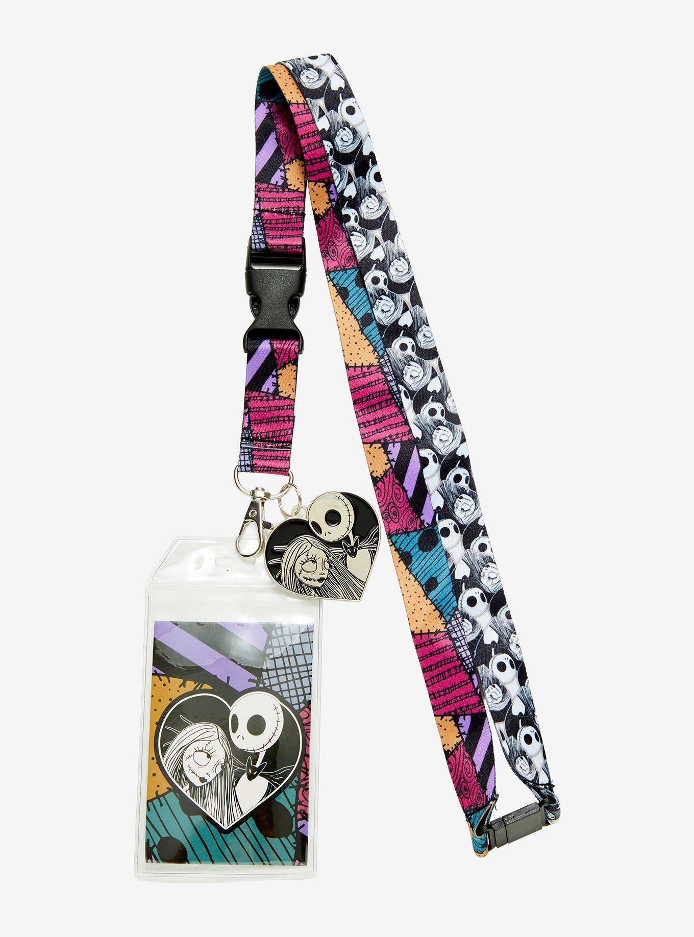 The Nightmare Before Christmas Jack & Sally Lanyard