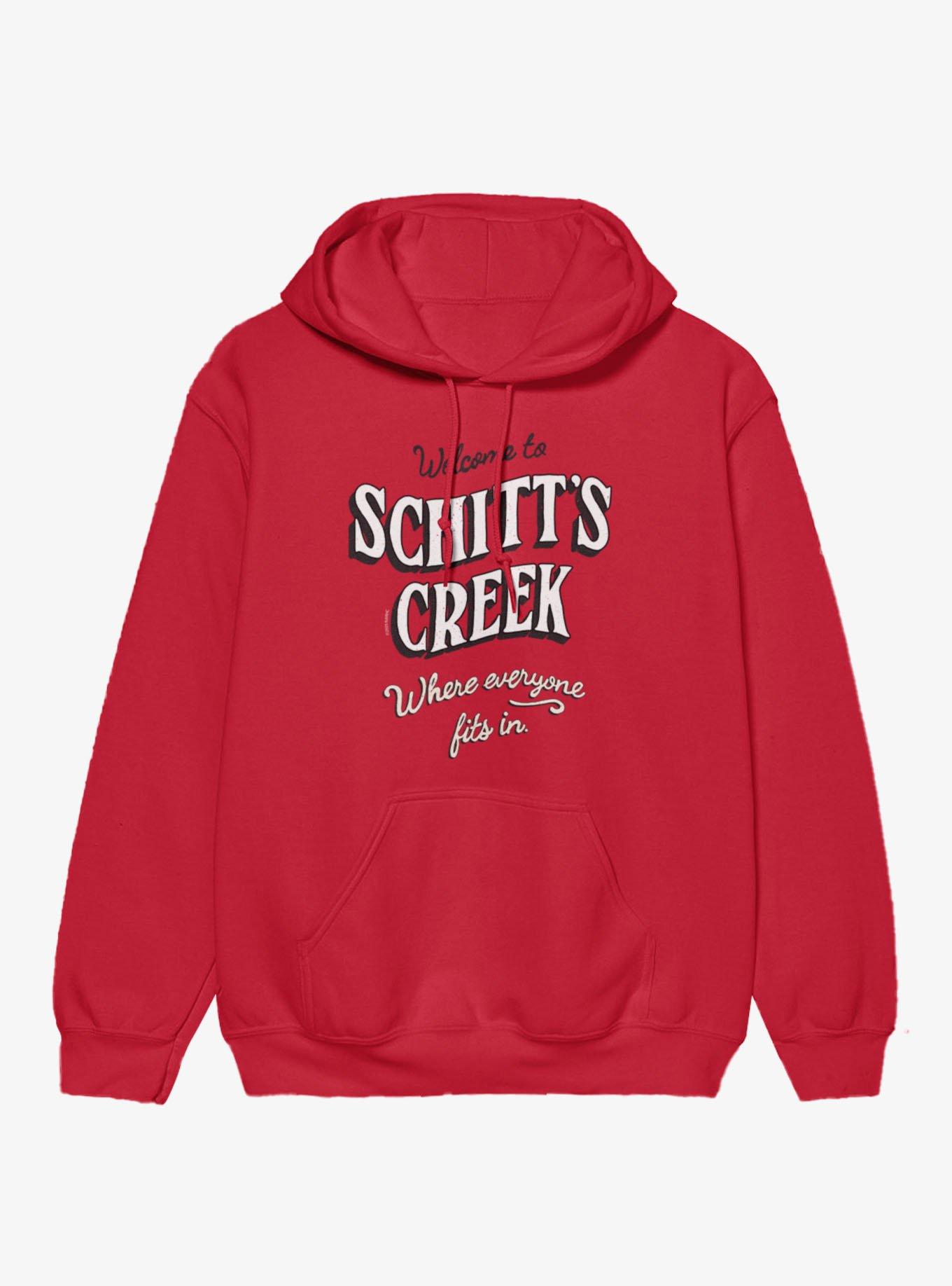 Schitt's Creek Where Everyone Fits In Hoodie