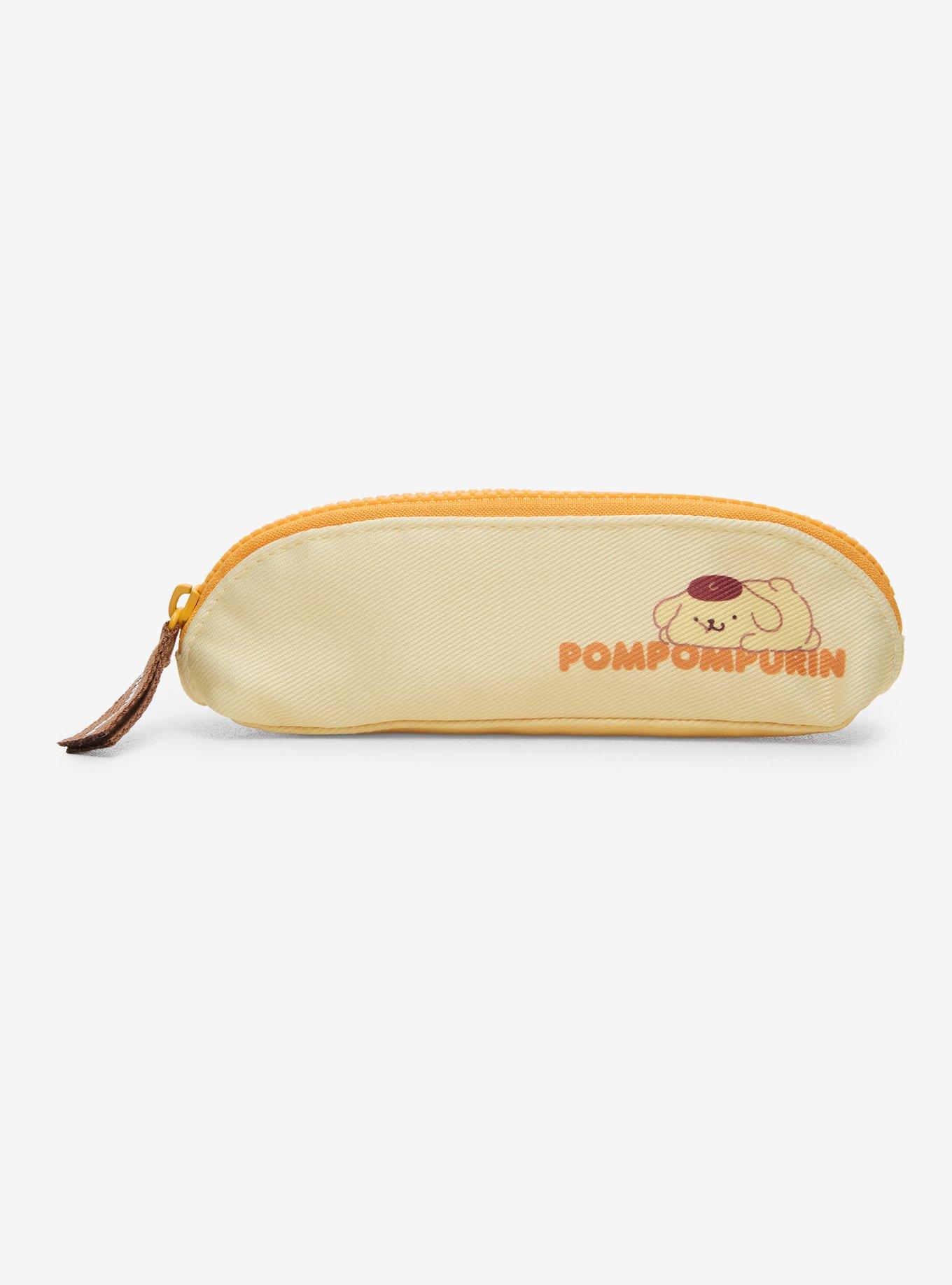 Sanrio Japan Originals Pompompurin Laying Pencil Pouch, , hi-res