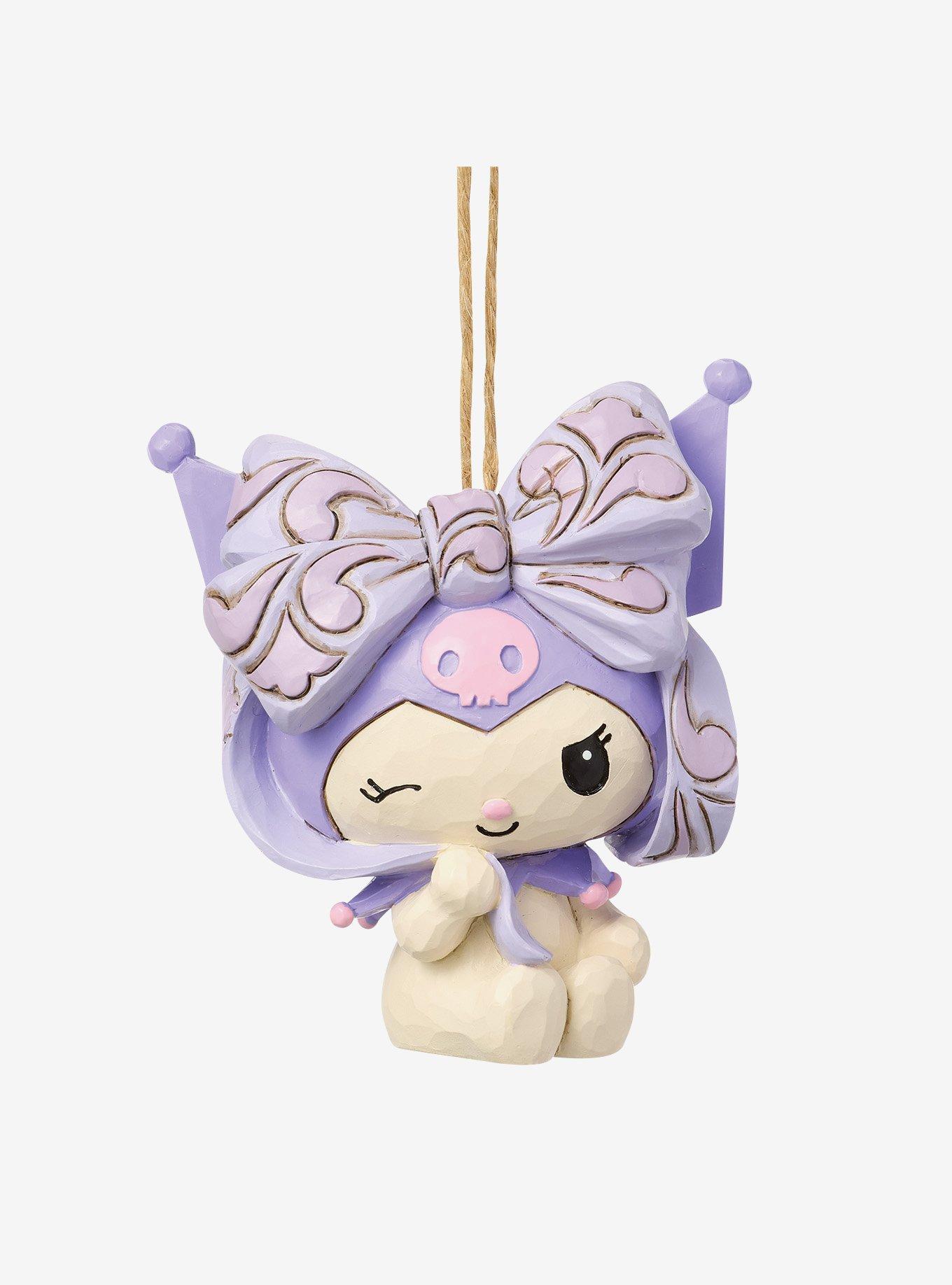 Jim Shore Sanrio Kuromi Bow Hanging Ornament, , hi-res