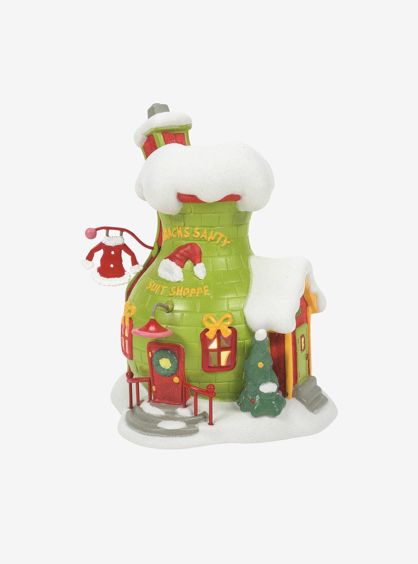 Department 56 Grinch Village Grinch's Santy Suit Shoppe Figurine, , hi-res