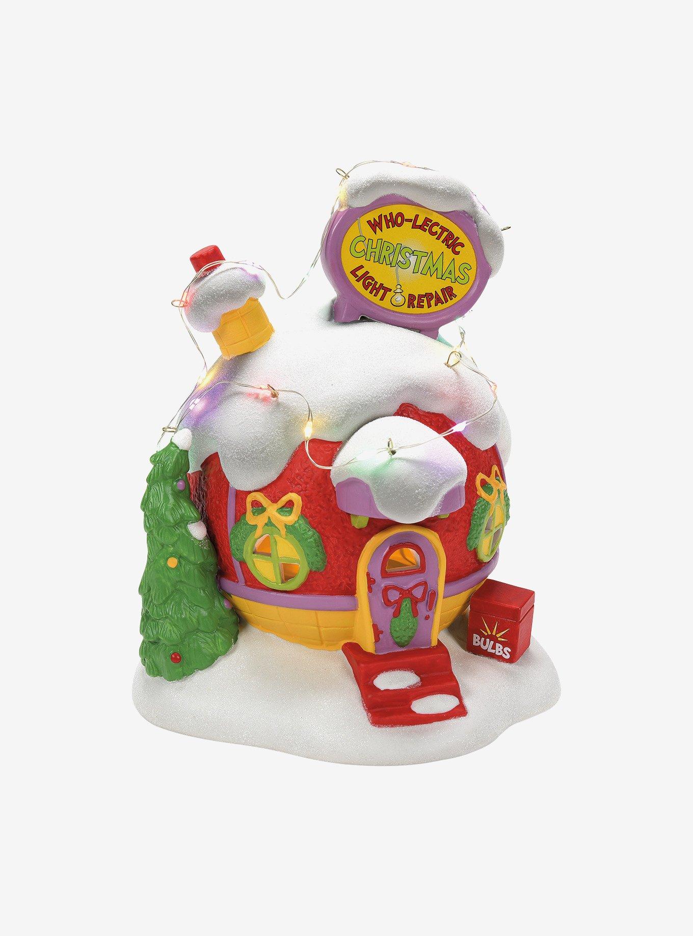 Department 56 Grinch Village Who-Lectric Xmas Light Repair Figurine, , hi-res
