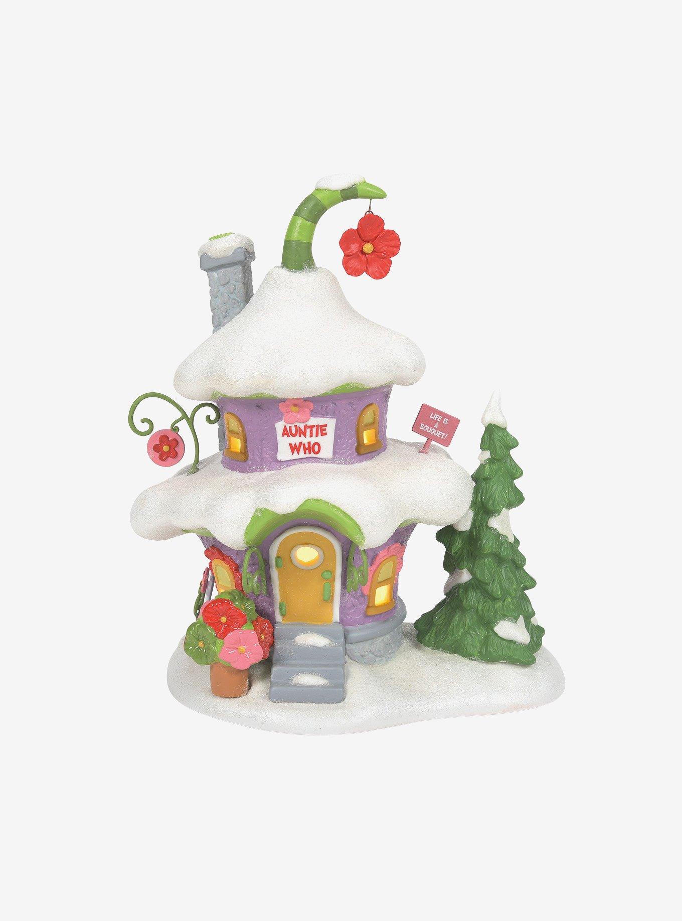 Department 56 Grinch Village Auntie Who's House Figurine, , hi-res