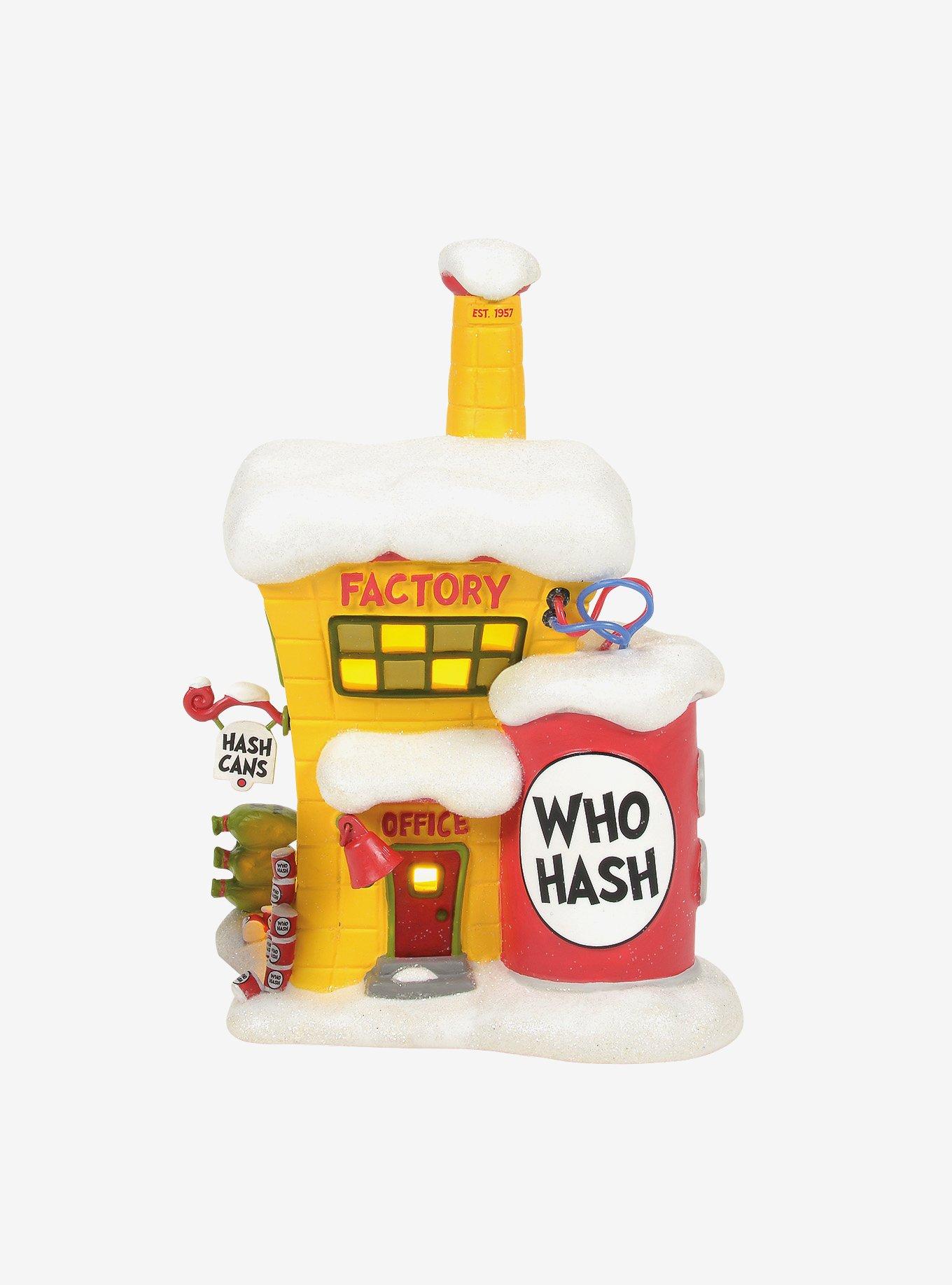 Department 56 Grinch Village The Who-HASH Factory Figurine