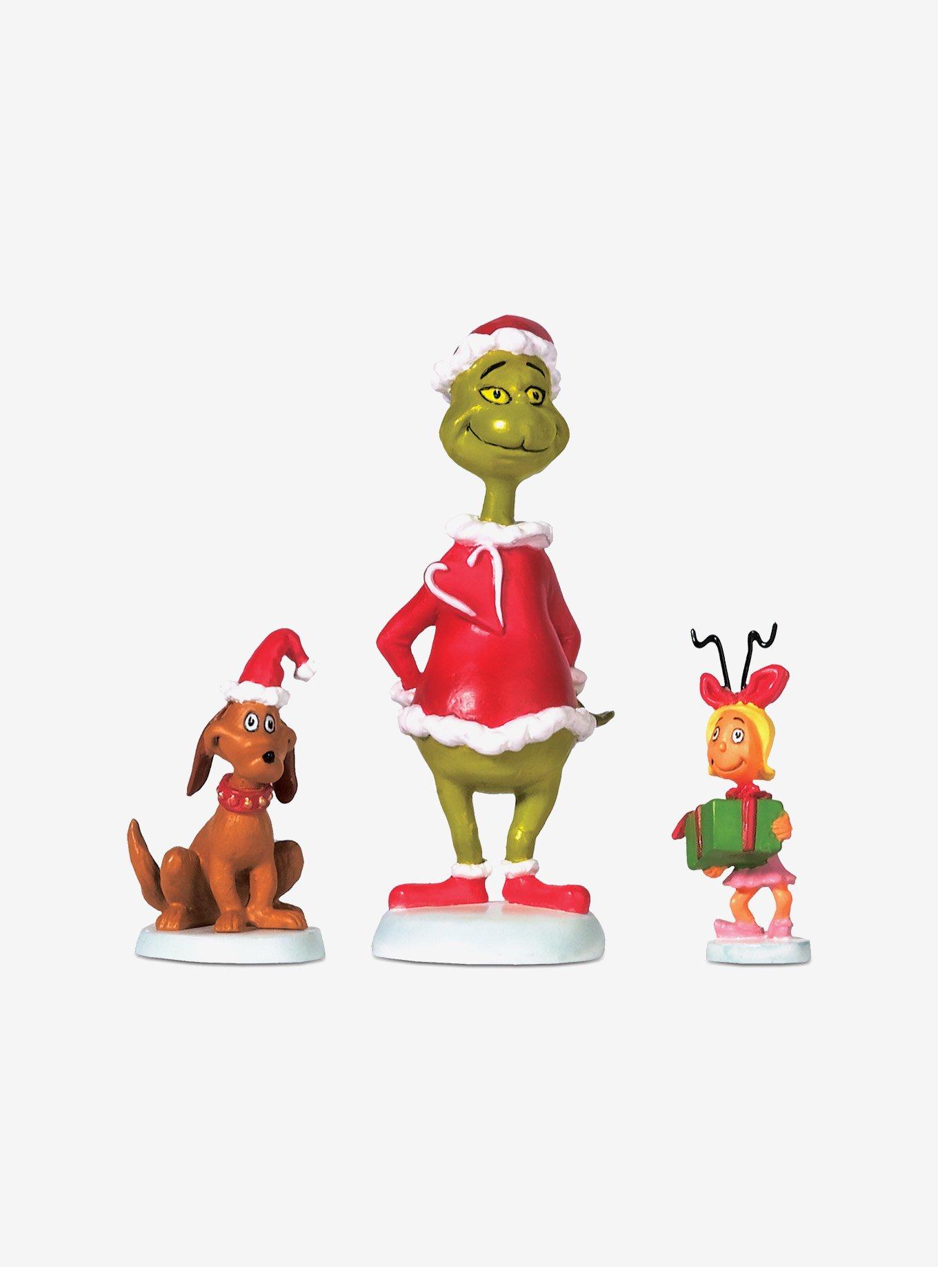 Department 56 Grinch Village Grinch Max & Cindy-Lou Who Figurine, , hi-res