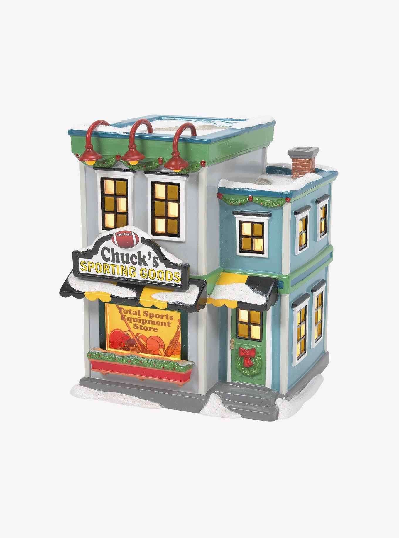 Department 56 Peanuts Village Chuck's Sporting Goods Figurine, , hi-res