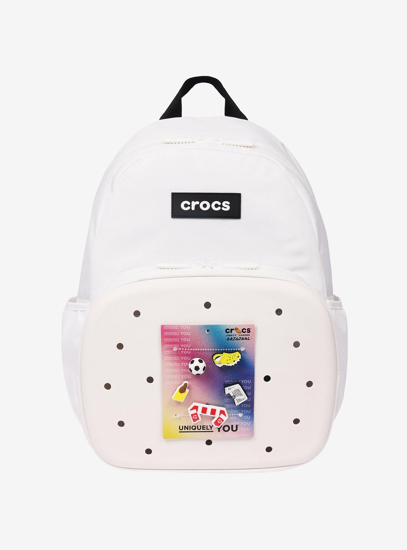 Crocs Backpack with EVA Front Pocket White, , hi-res