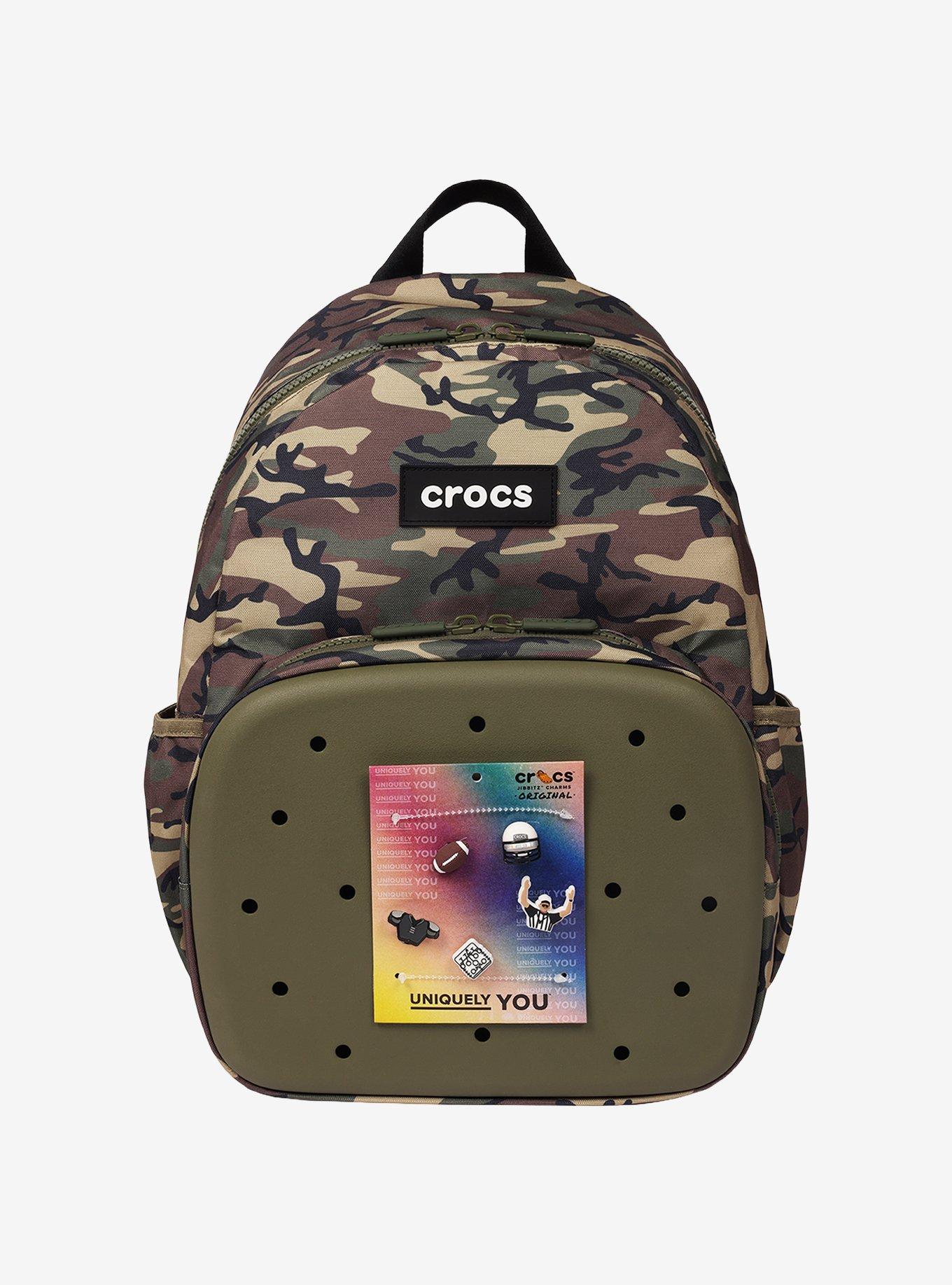 Crocs Camo Backpack with EVA Front Pocket Camouflage, , hi-res