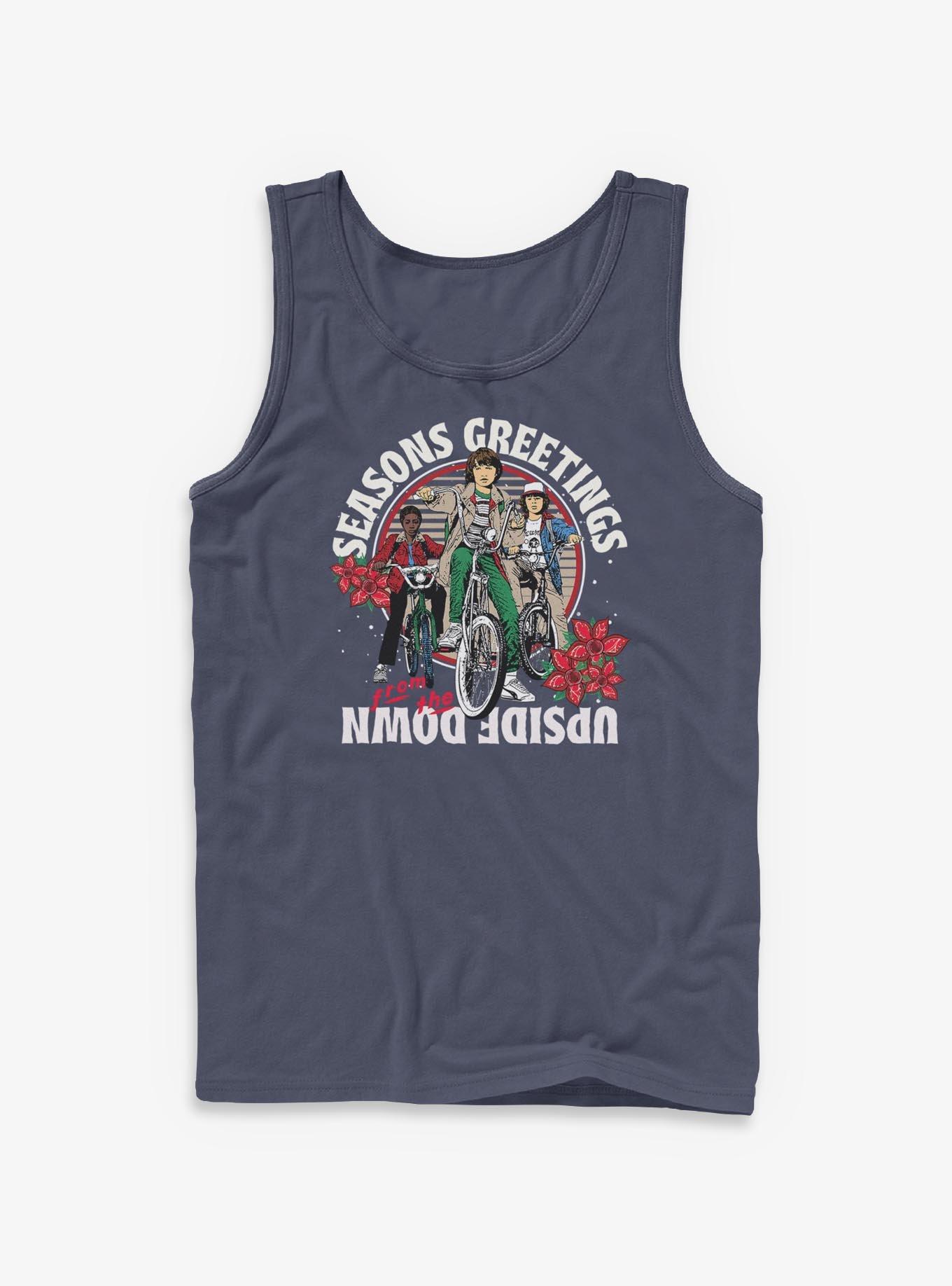 Stranger Things Holiday Seasons Greeting Squad Tank, , hi-res