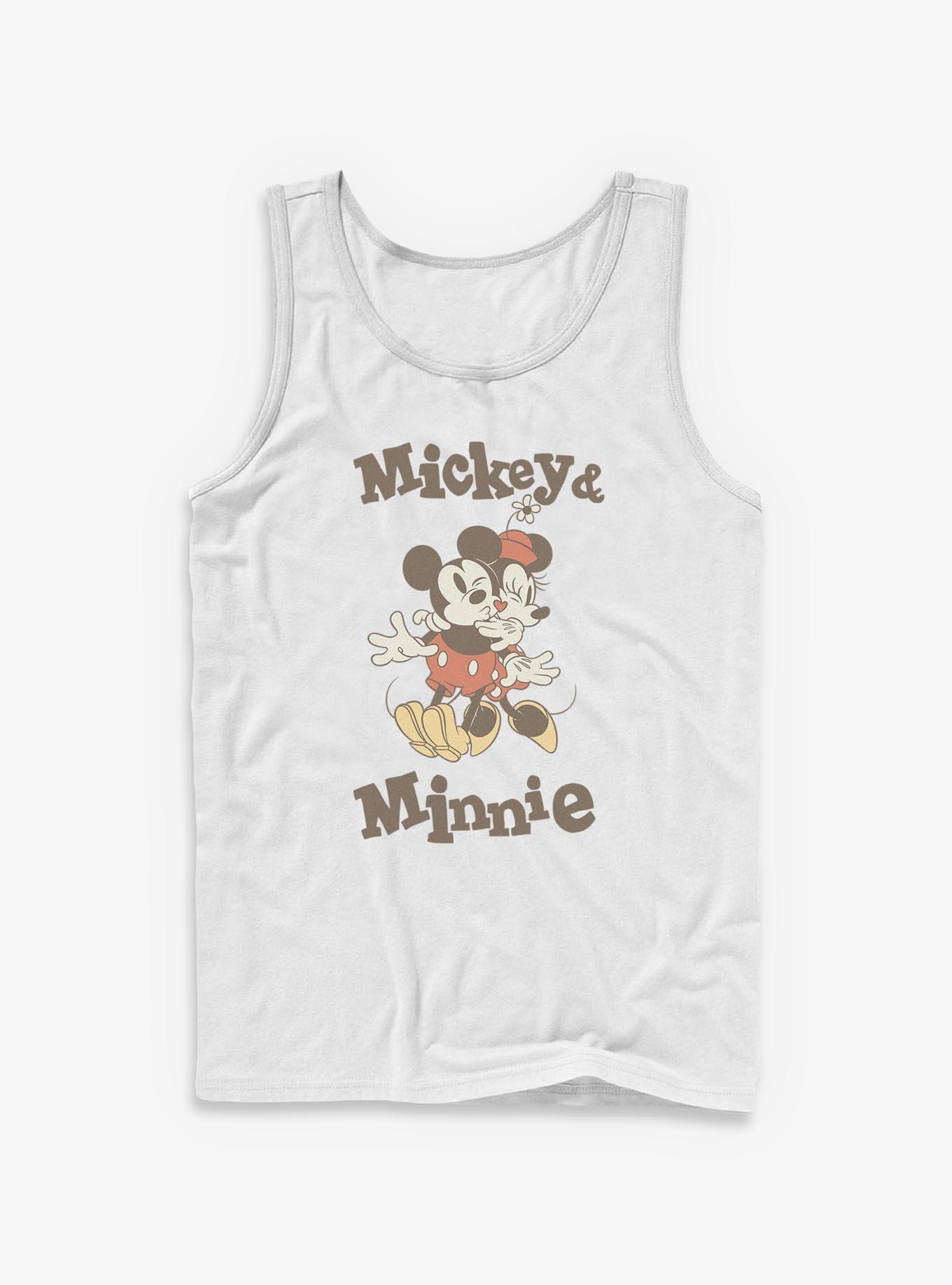 Disney Mickey Mouse & Minnie Mouse Retro Kiss Tank, , hi-res