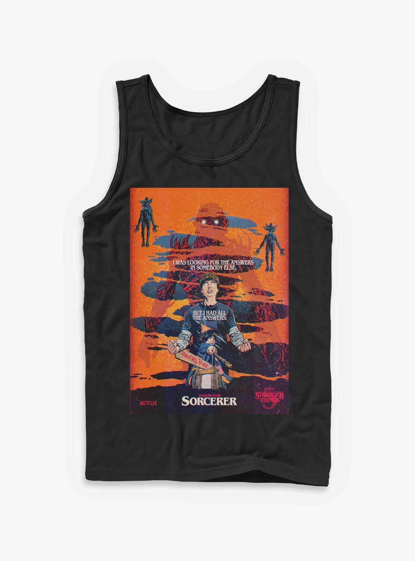 Stranger Things Sorcerer Tank, BLACK, hi-res view 1